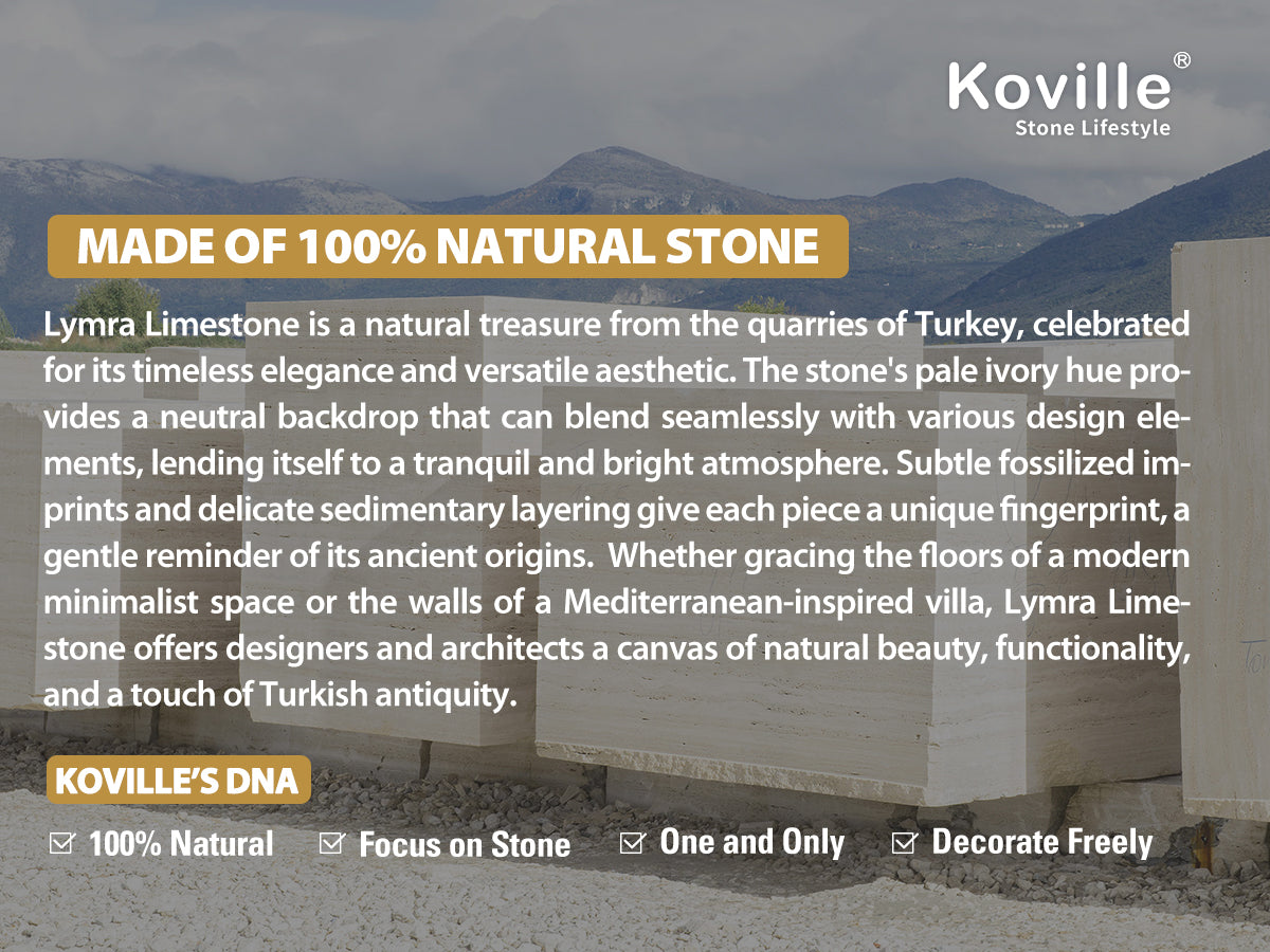 Trapezoid Bookends - Limestone (Lymra)