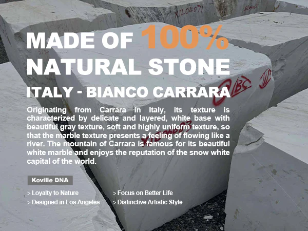 Soap Dish 2 Pcs - Bianco Carrara