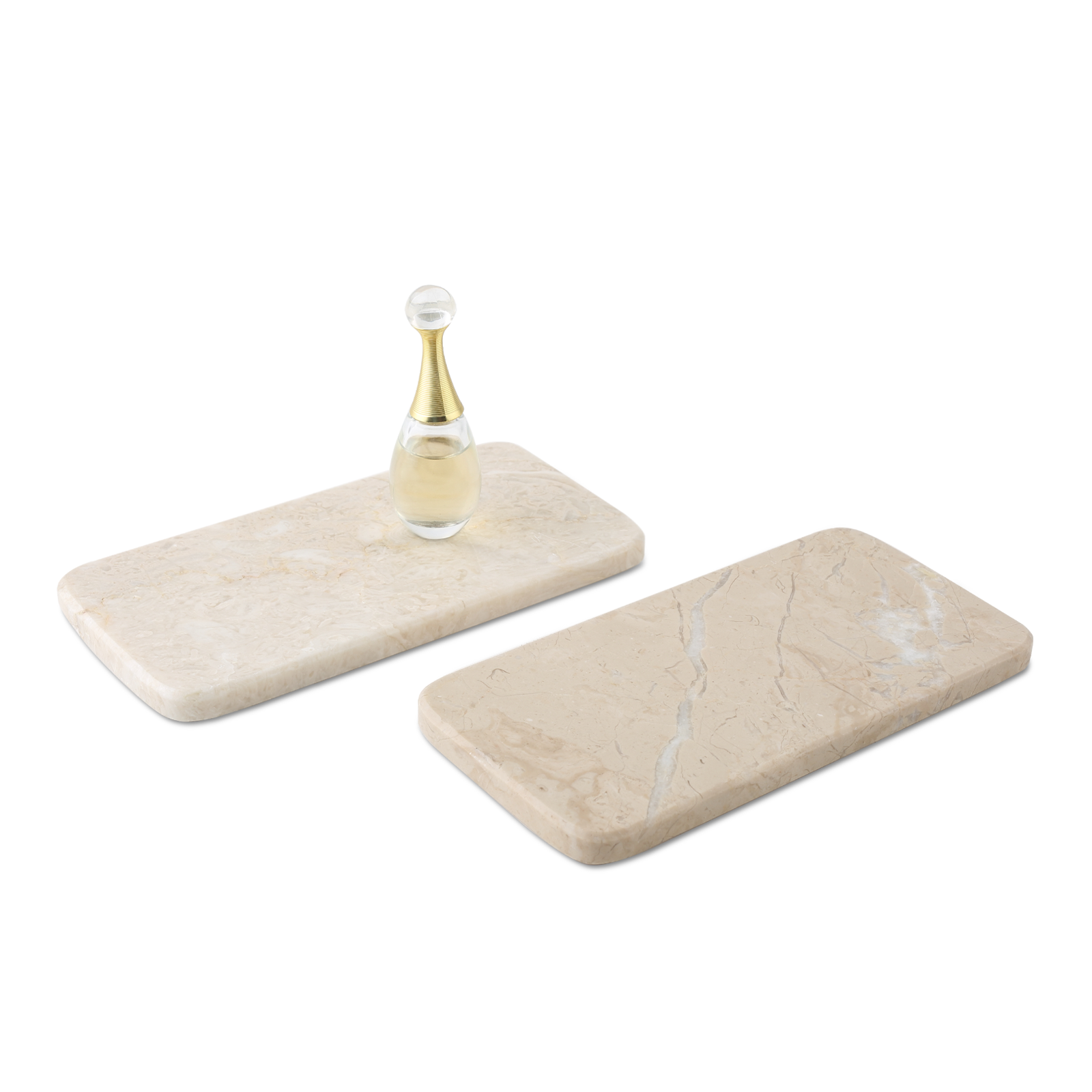 Rectangular Serving Tray - Marble (Crema Beige)