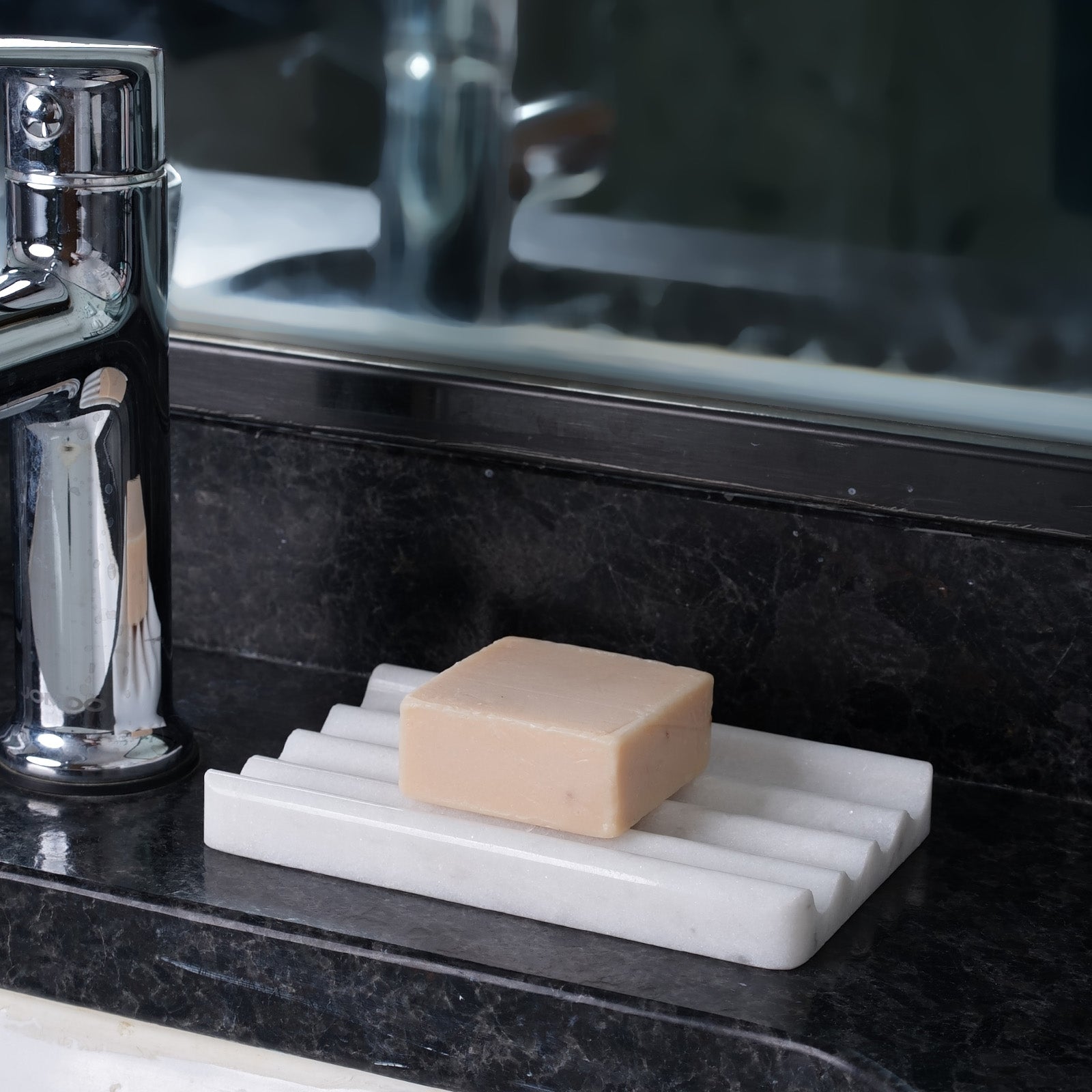 Soap Dish - Marble (Namib Fantasy)