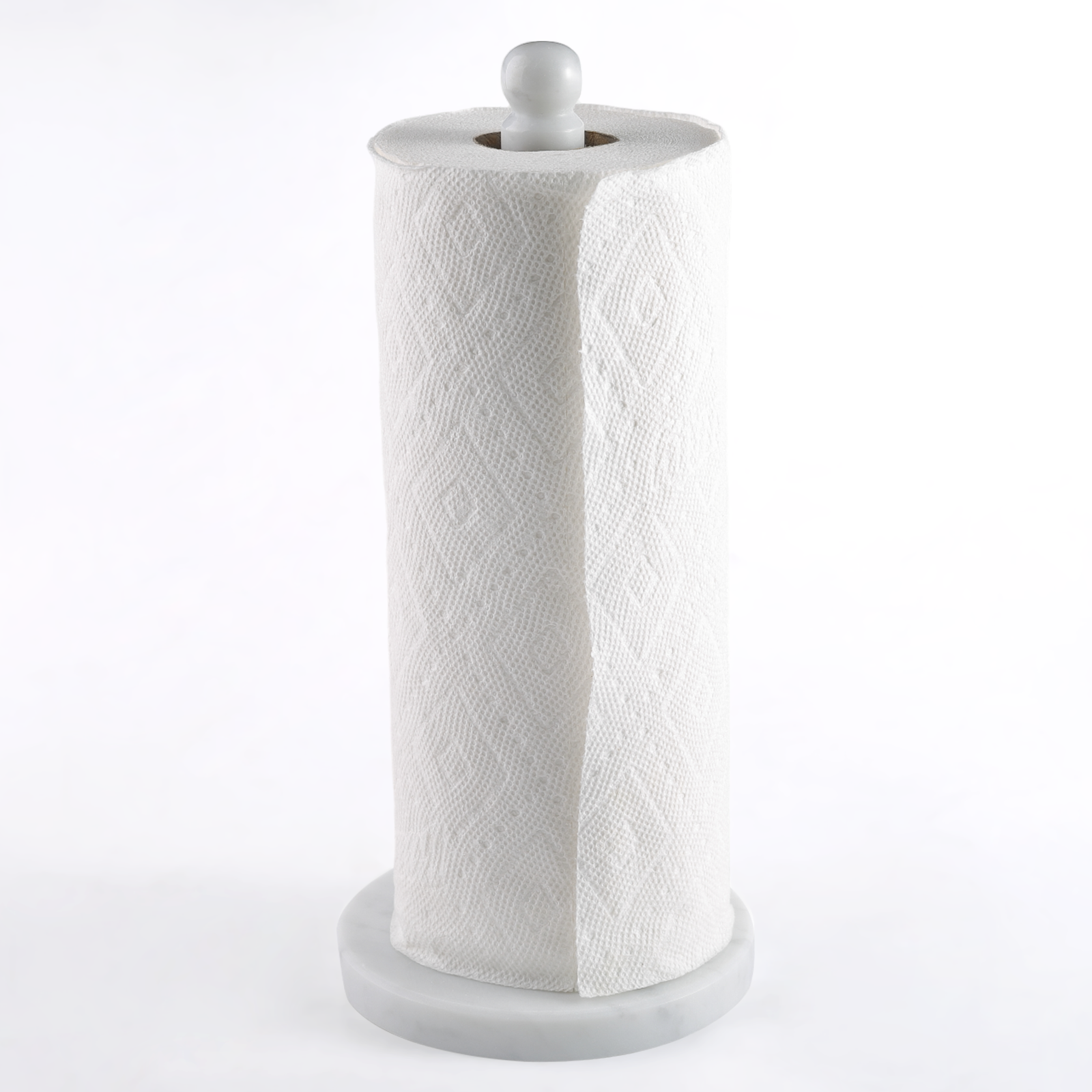 Paper Towel Holder - Marble (Bianco Carrara)