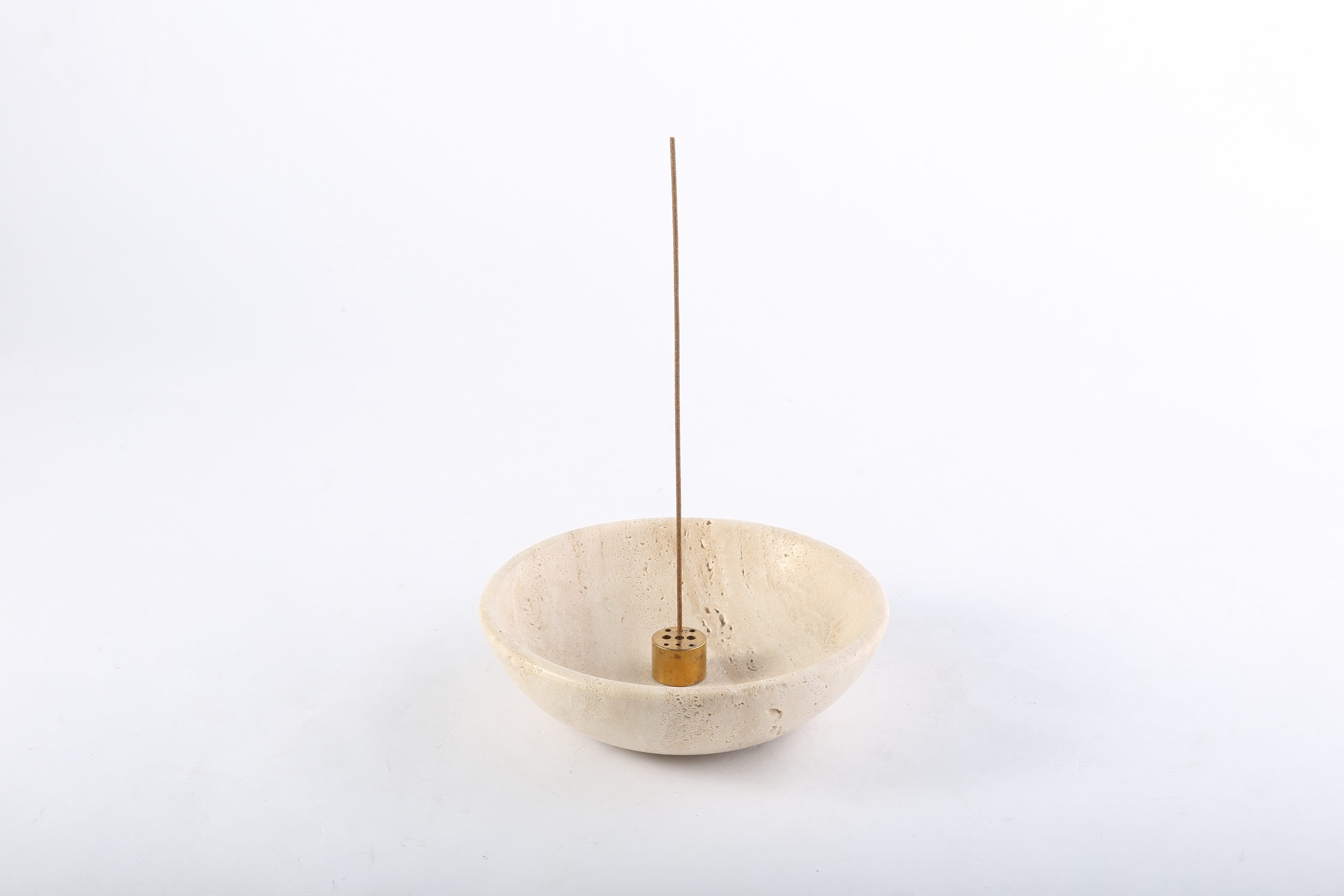 Koville Yellow/Golden Stone Incense Holders – A Ritual of Gentle Light