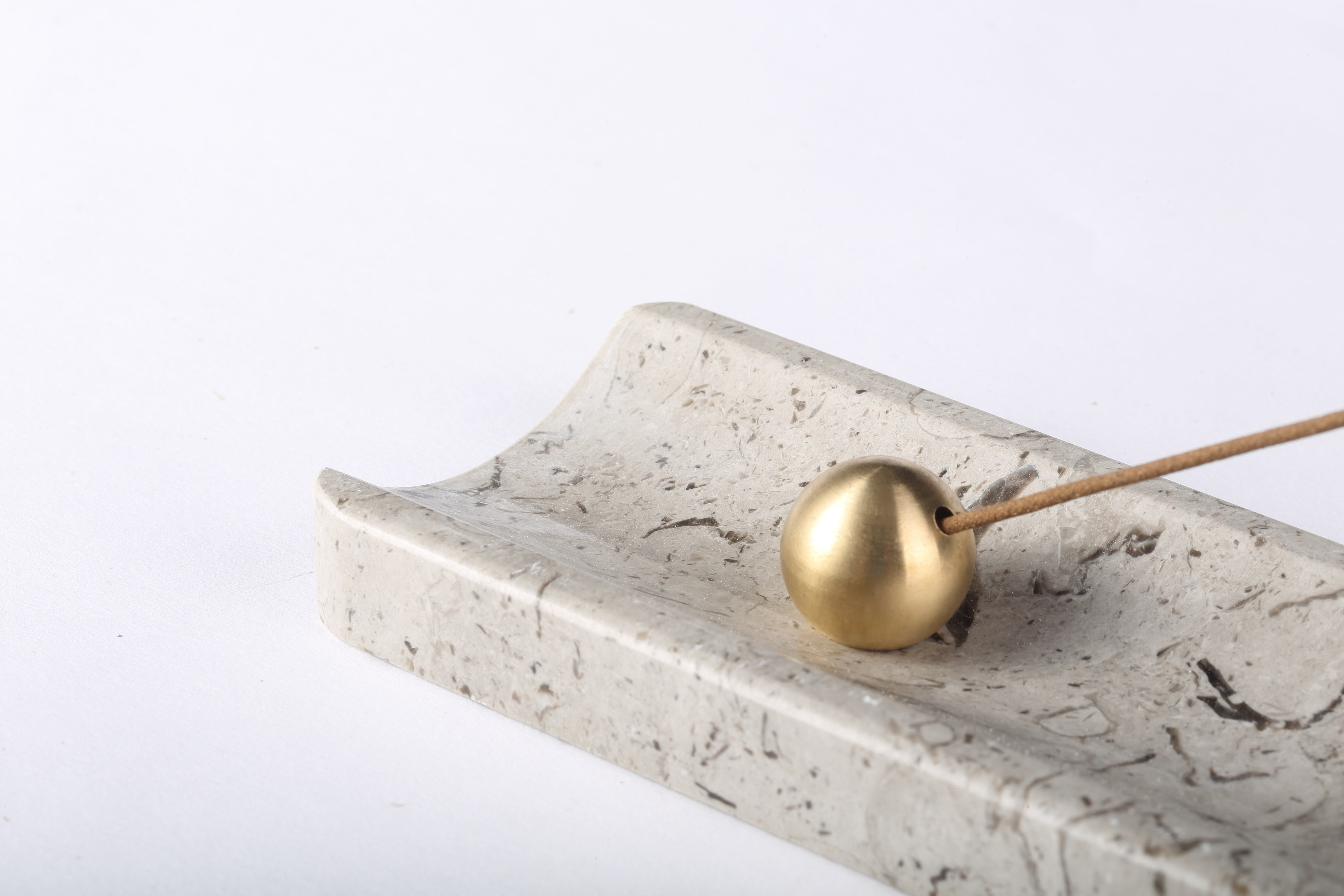Koville Grey Incense Burners – A Ritual of Serene Texture