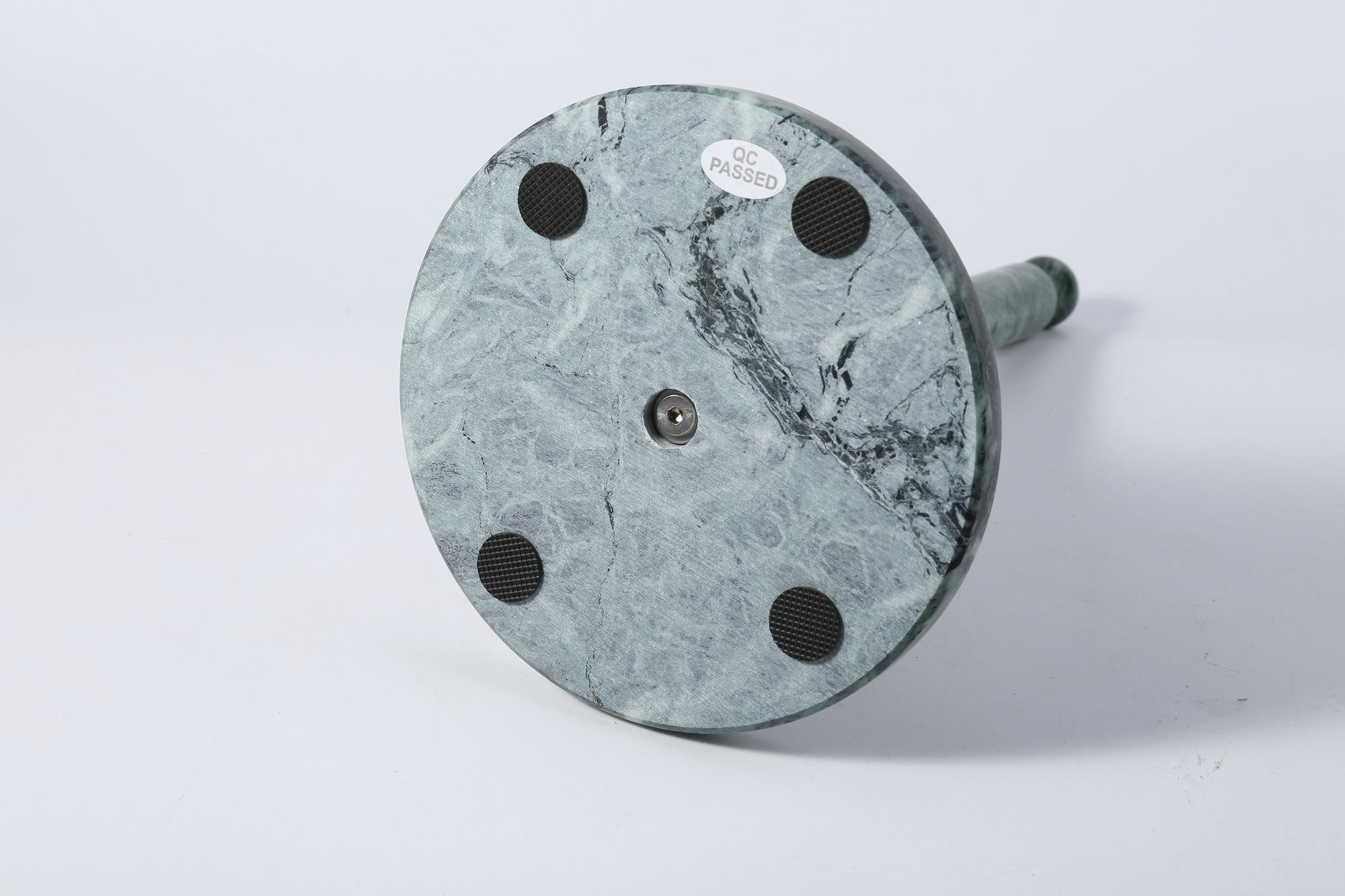 Koville Alpi Green natural marble paper towel holder with stone rod