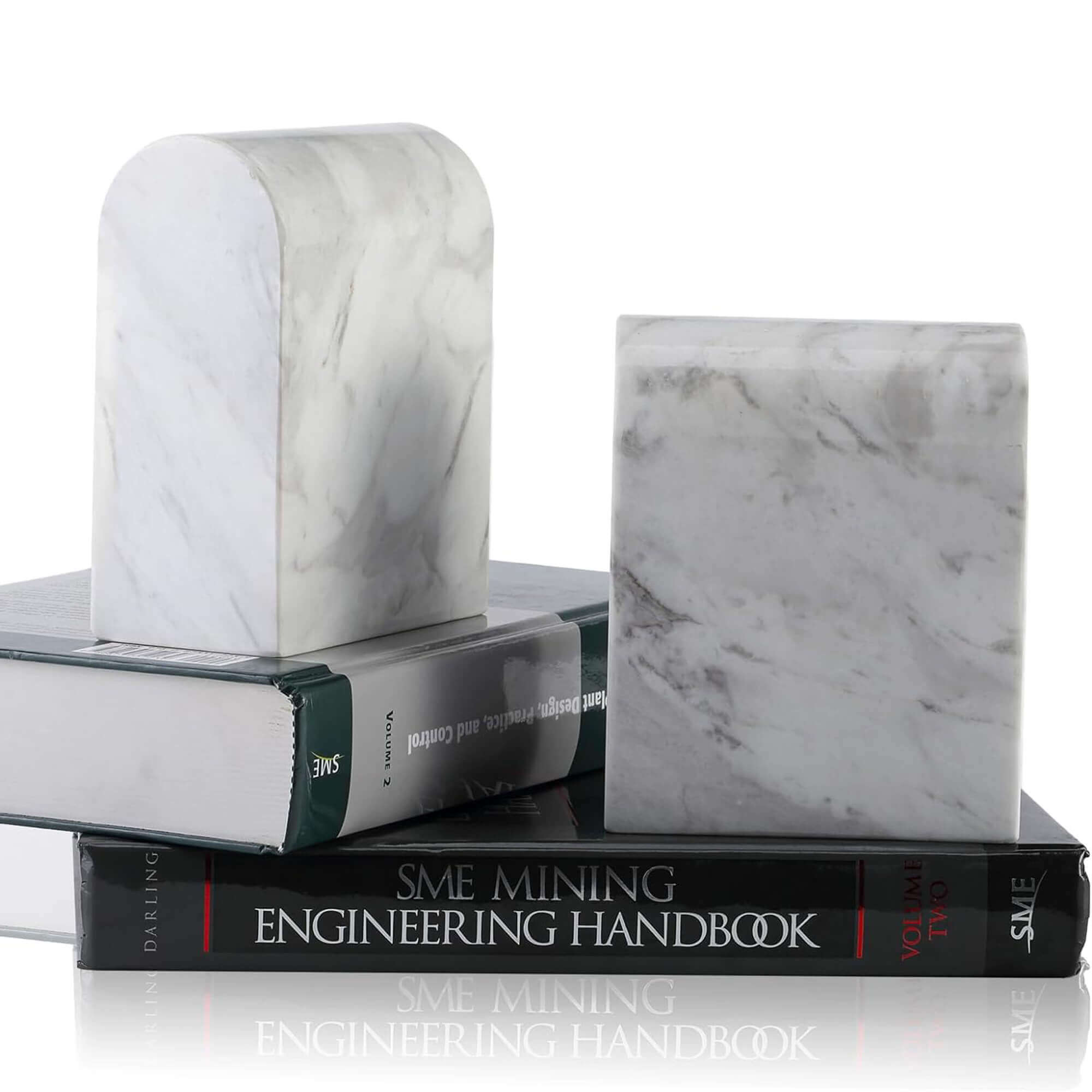 Koville-13lbs-Luxury-Marble-Bookends-Heavy-Duty-Book-Holders-Volakas