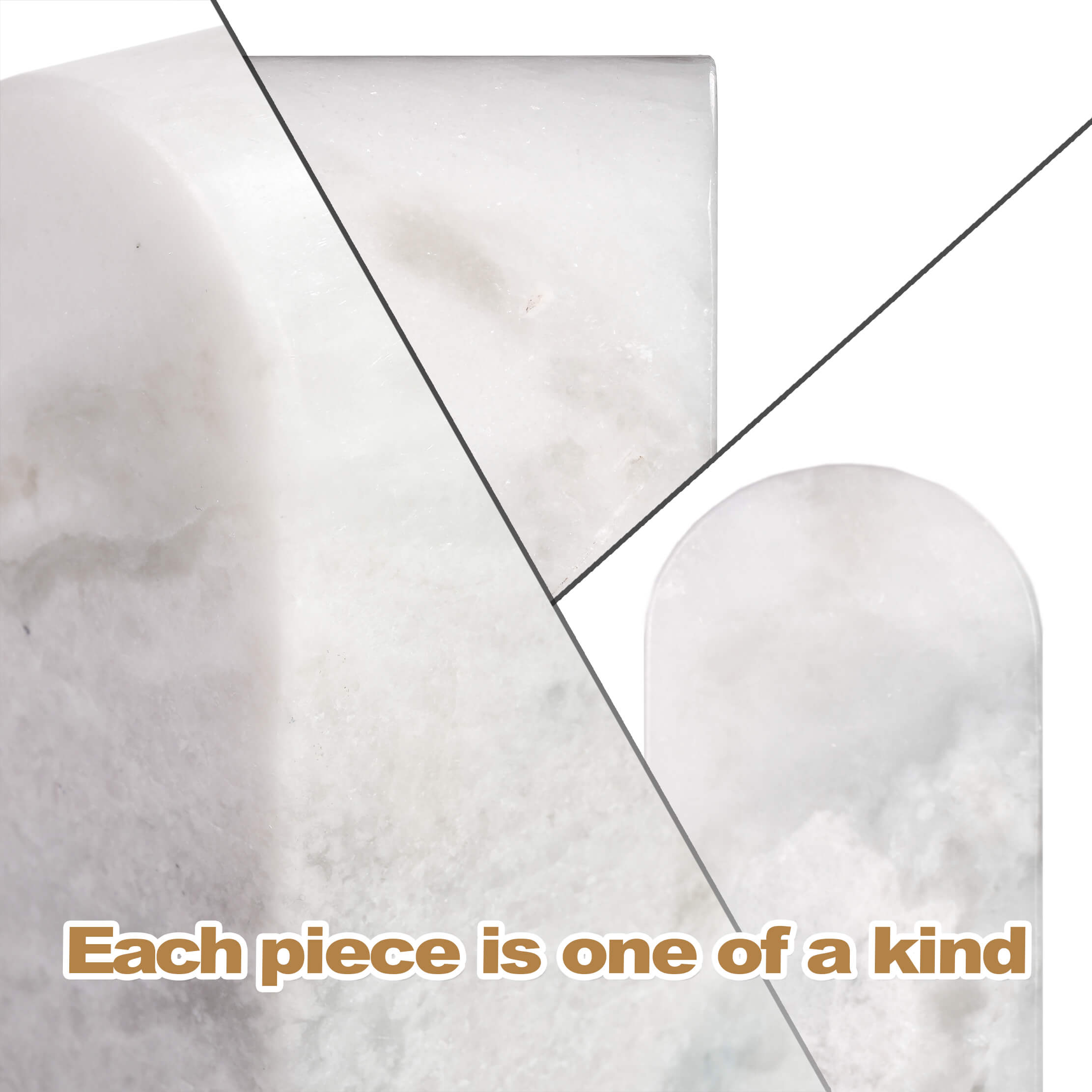 Koville-13lbs-Luxury-Marble-Bookends-Heavy-Duty-Book-Holders