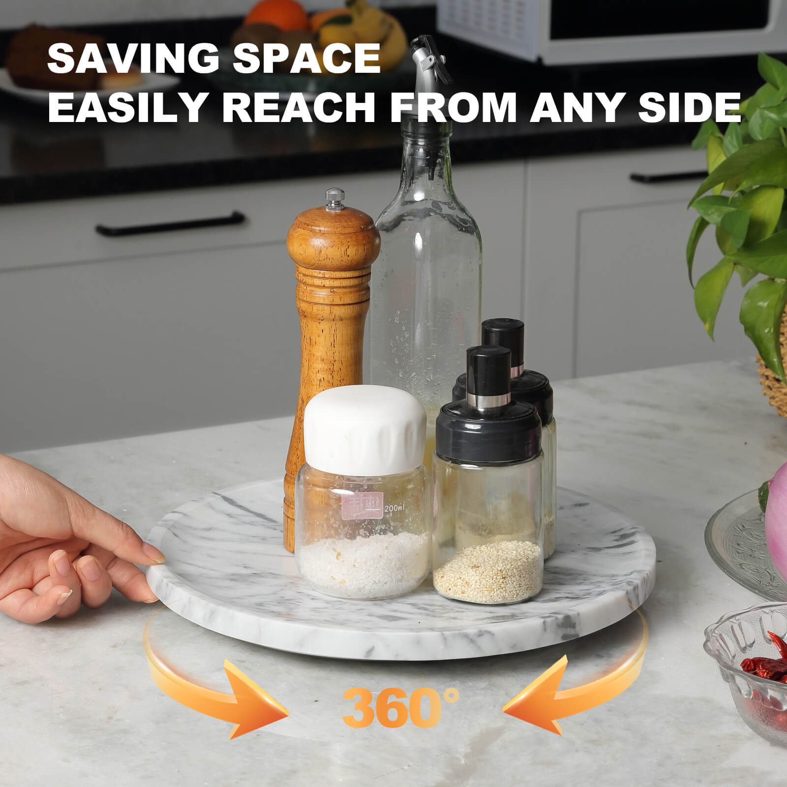 Koville-Lazy-Susan-Rotating-Turntable-Organizer-for-Kitchen-Arabescato