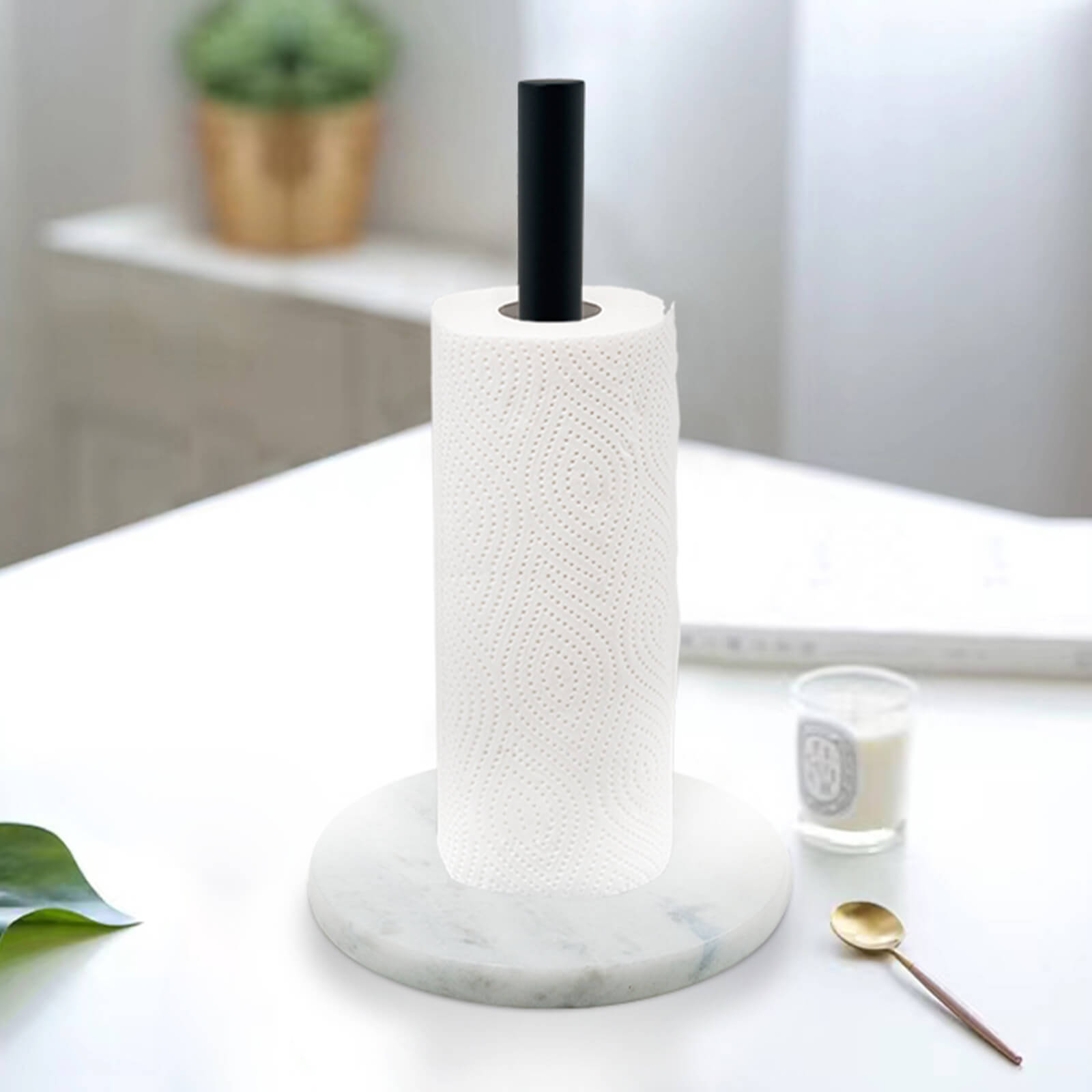 Koville-Luxury-Granite_Metal-Paper-Towel-Holder-Grigio-Fantasy-Rolls-Holder