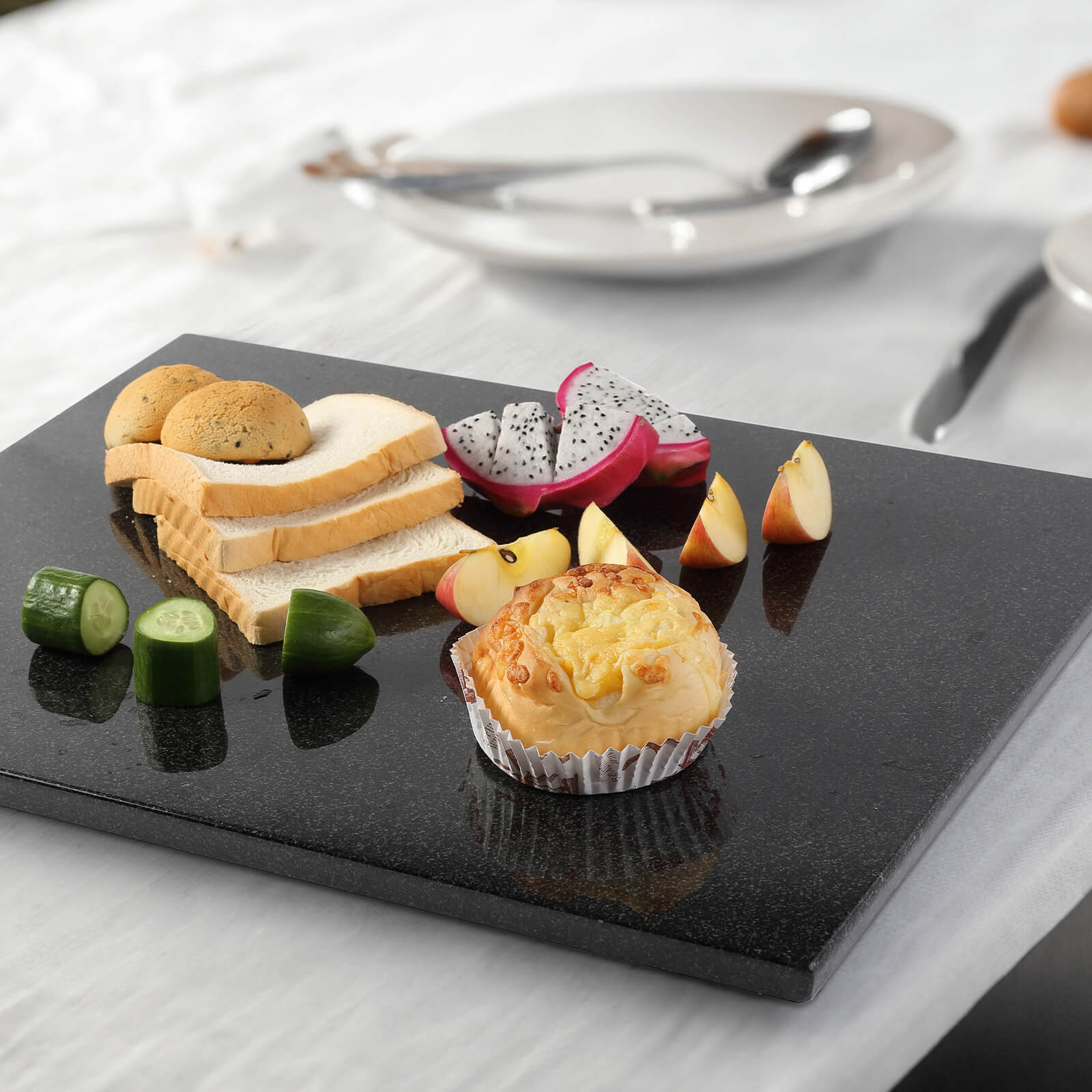 Koville-Luxury-Marble-Cutting-Board-16x20in-Zimbabwe-Black-Marble-Slab