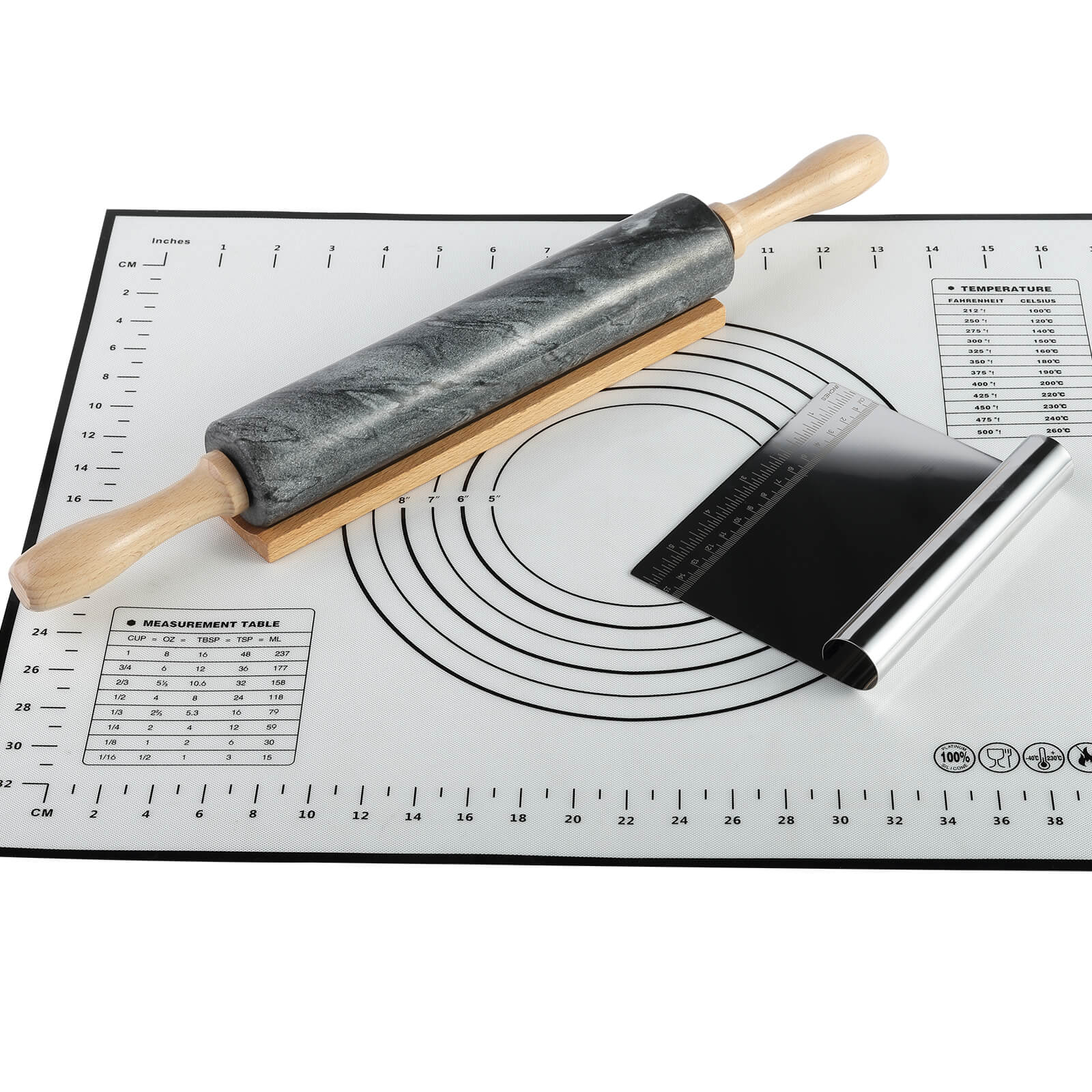 Koville-Luxury-Marble-Rolling-Pin-with-Mat-Scraper-Monte-Grigio