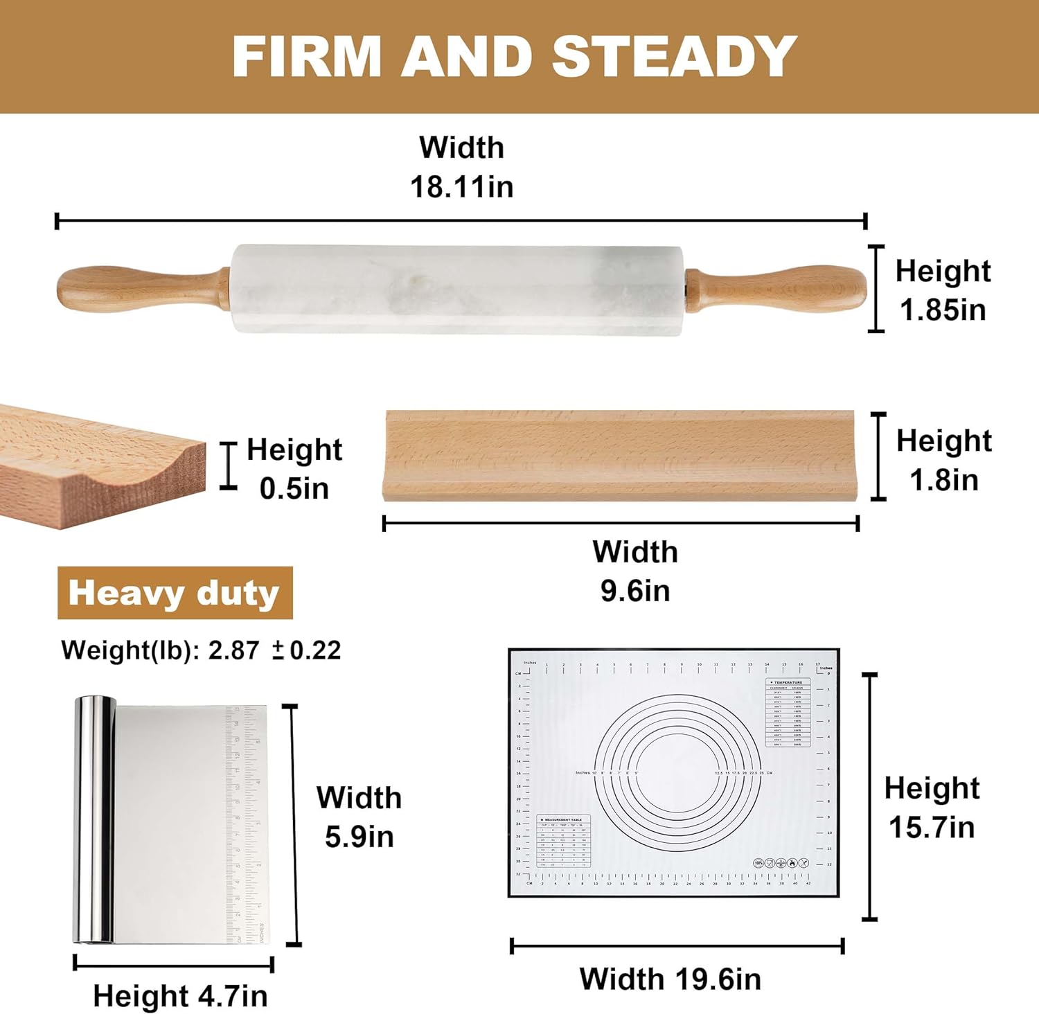 Koville-Luxury-Marble-Rolling-Pin-with-MatScraper-Namib-Fantasy