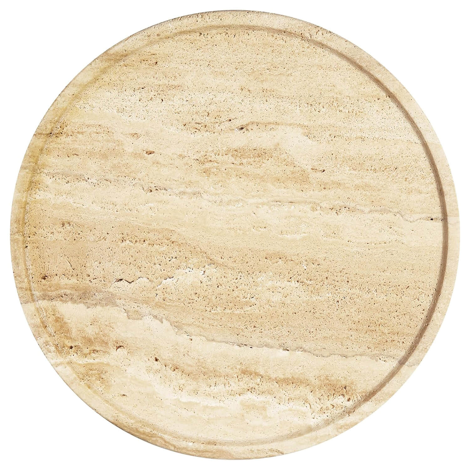 Koville-Luxury-Natural-Travertine-Round-Serving-Trays-Durango
