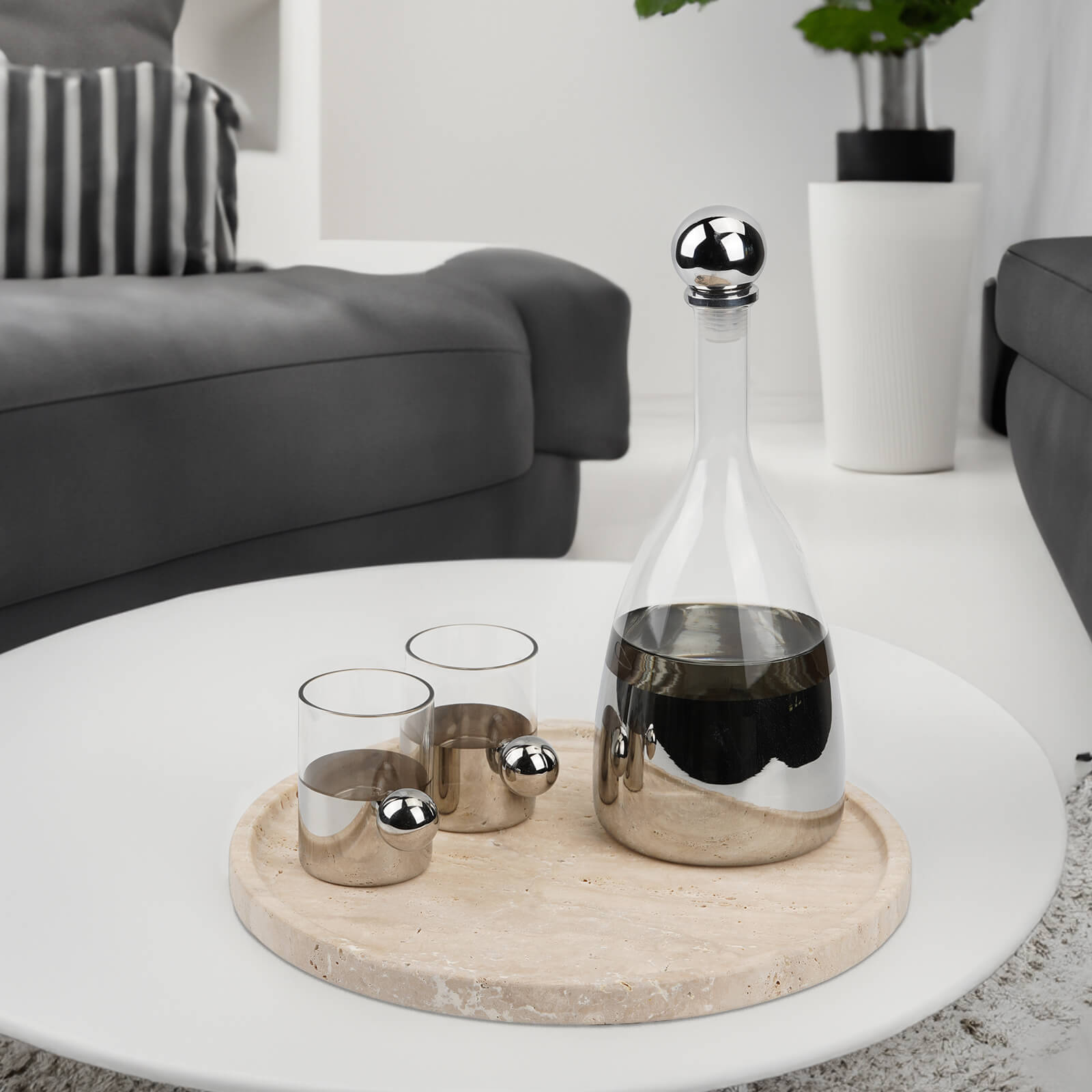 Koville-Luxury-Natural-Travertine-Round-Serving-Trays-Durango