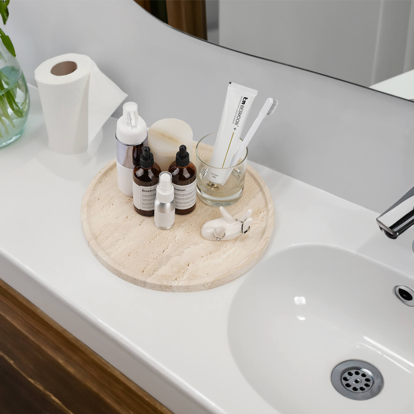 Koville-Luxury-Natural-Travertine-Round-Serving-Trays-Durango