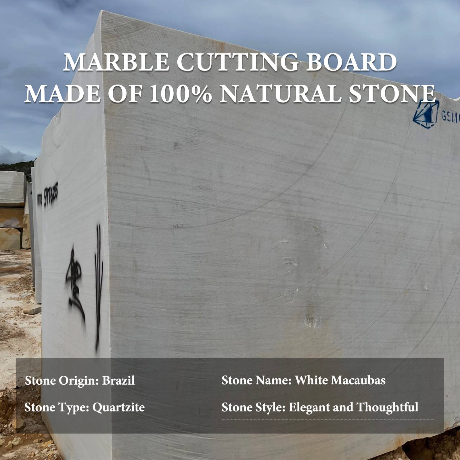 Koville-Natural-Quartzite-Cutting-Board-16x20in-White-Macaubas-Quartzite-Slab