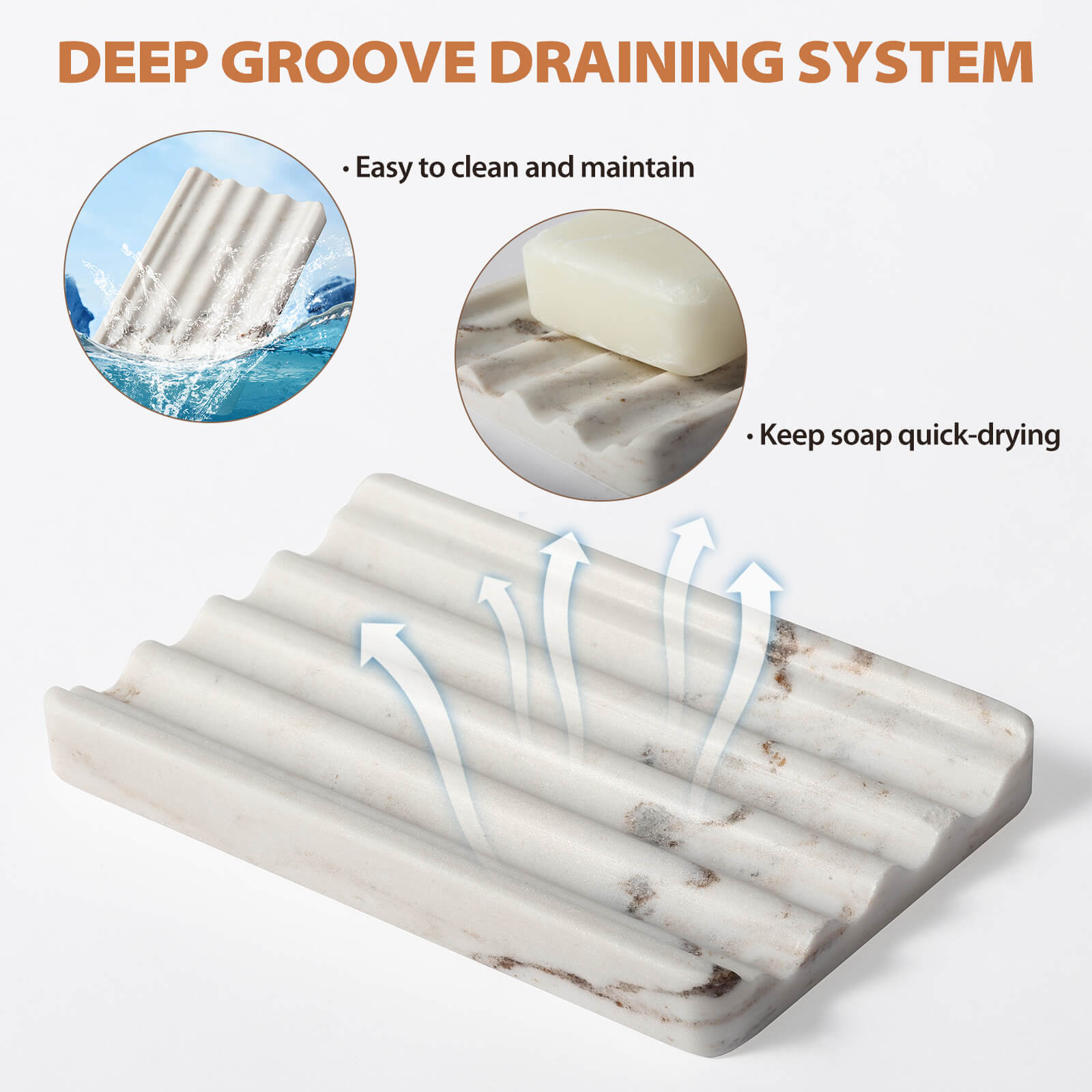 Koville-Nuture-Marble-2PCS-Soap-Dish-Palissandro-Classico-Soap-Holder-for-Bathroom