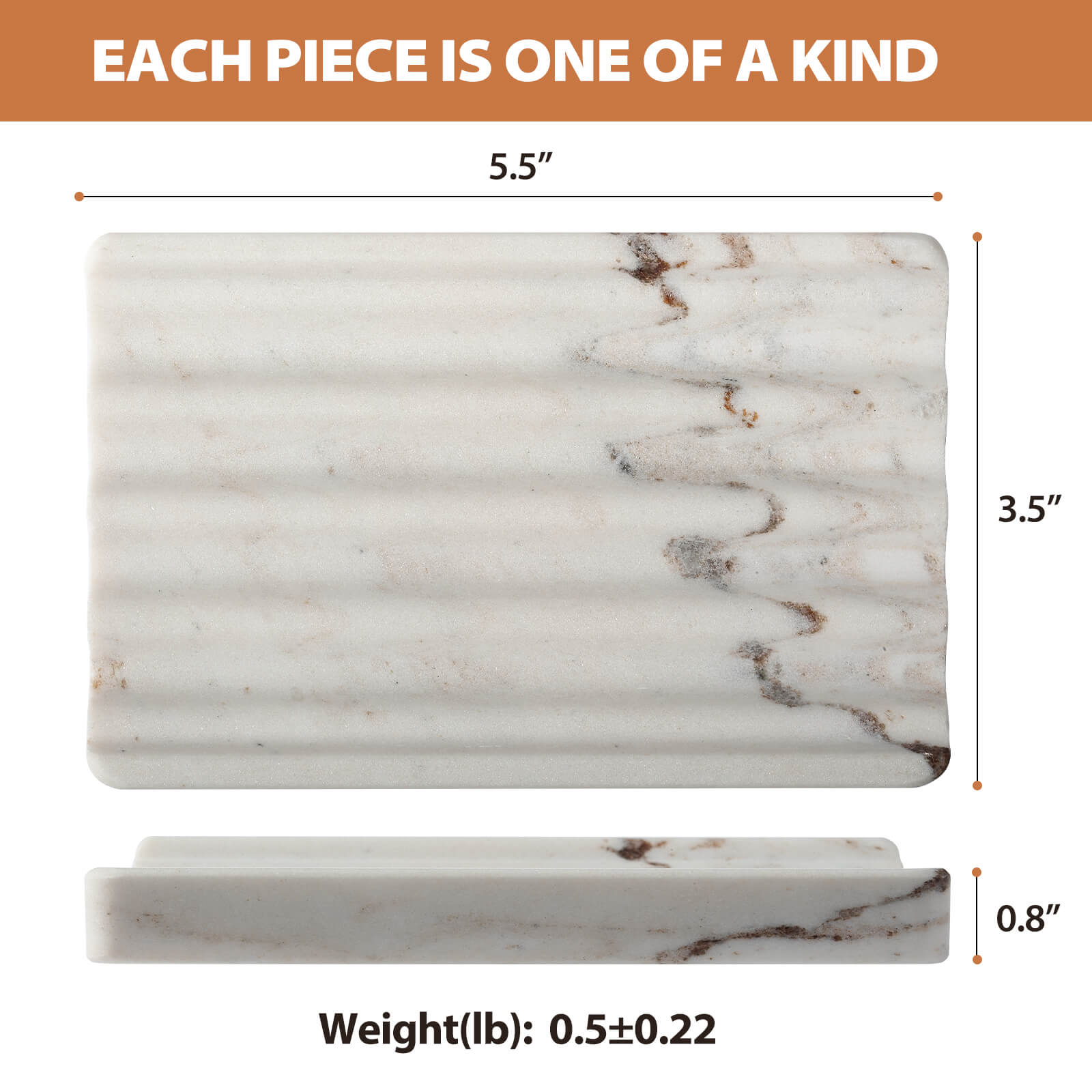 Koville-Nuture-Marble-2PCS-Soap-Dish-Palissandro-Classico-Soap-Holder-for-Bathroom