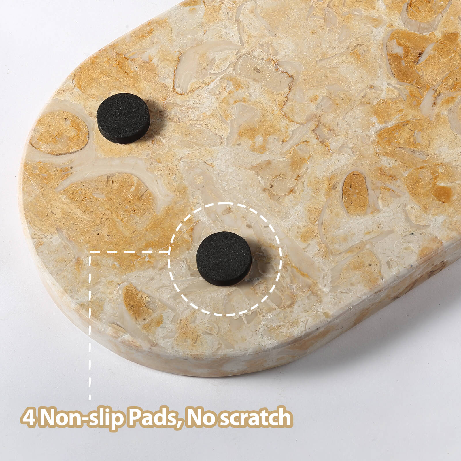 Koville-Oval-Vanity-Tray-12-Decorative-Organizer-Pearlly-Yellow