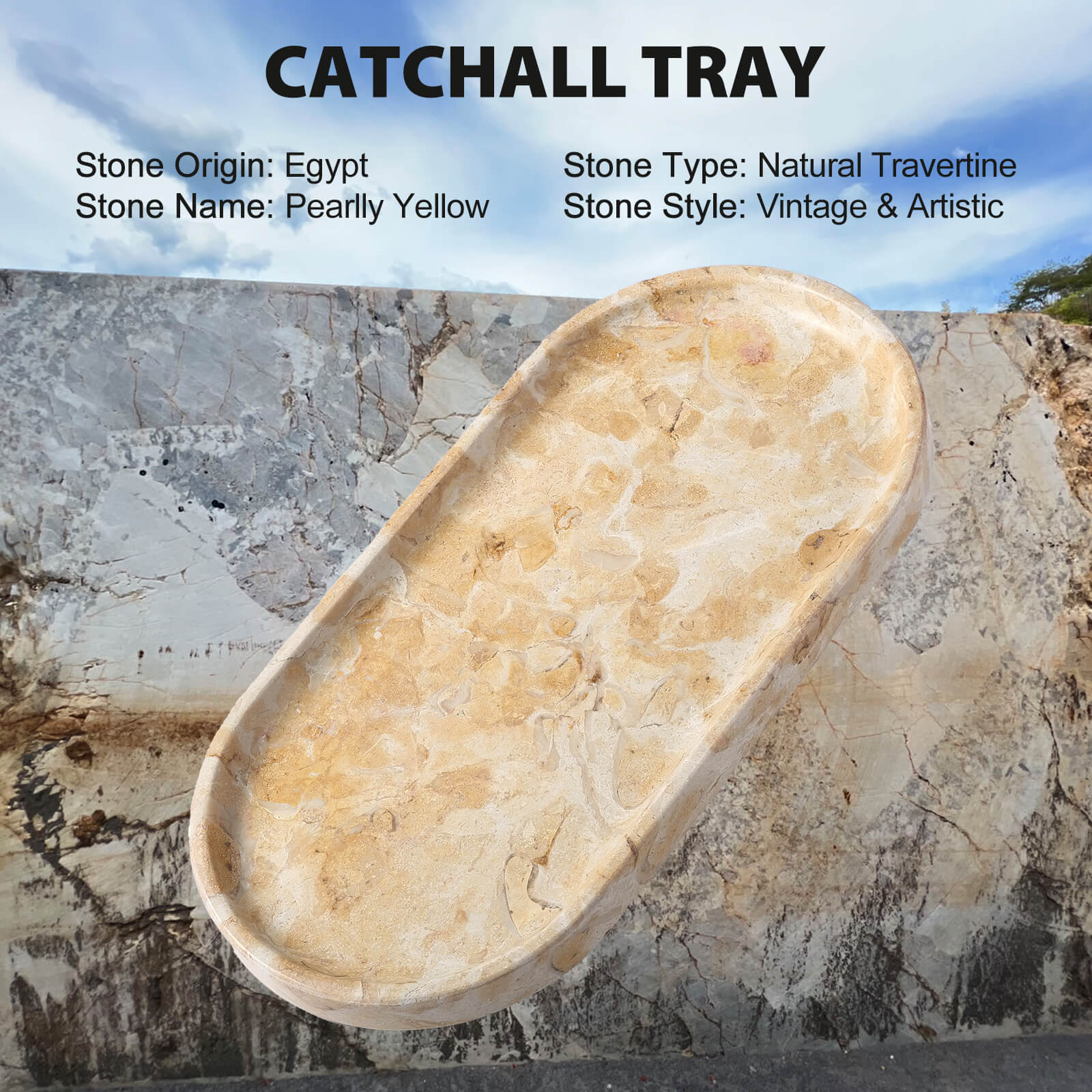 Koville-Oval-Vanity-Tray-12-Decorative-Organizer-Pearlly-Yellow