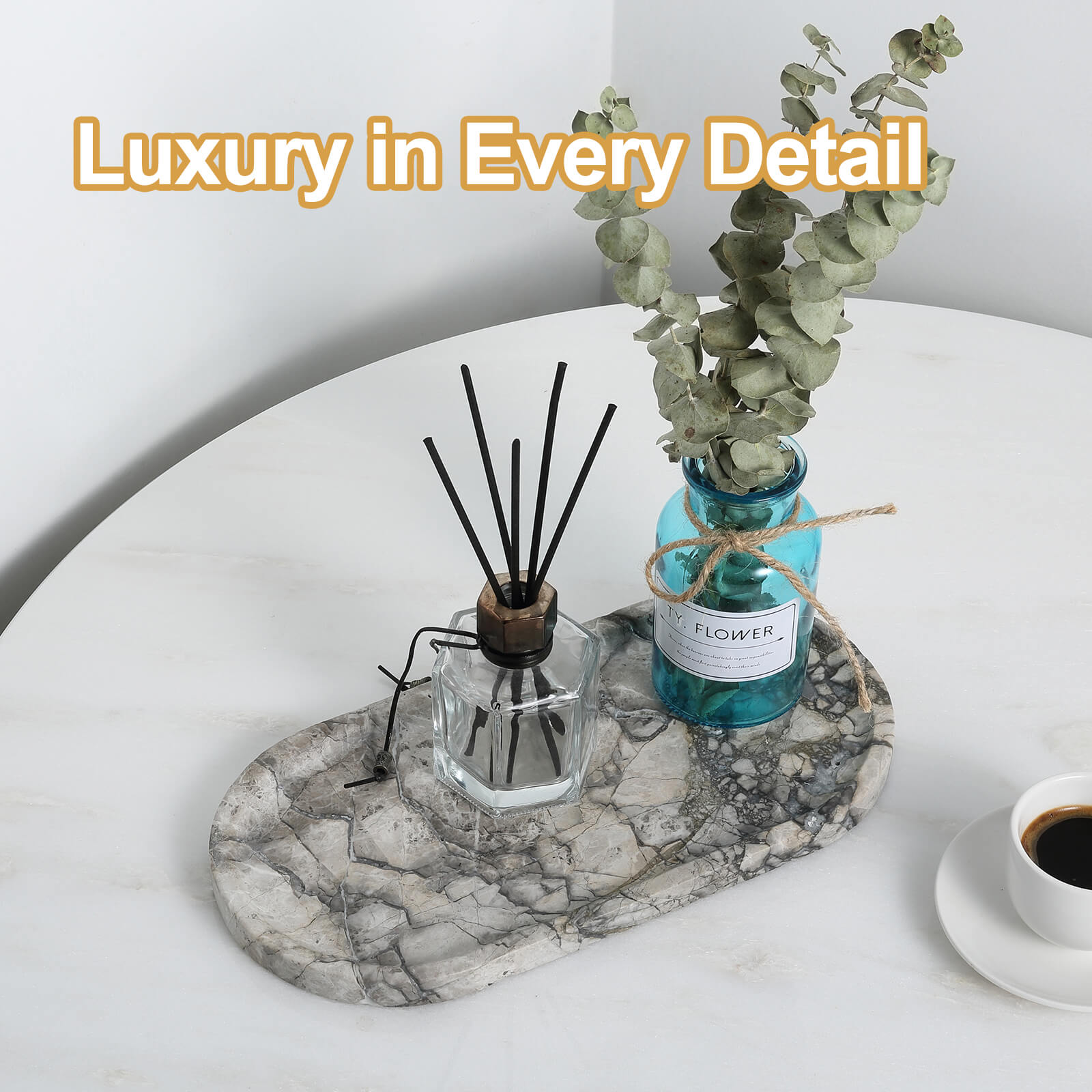 Koville-Oval-Vanity-Tray-12-Decorative-Organizer-Silver-Pearl