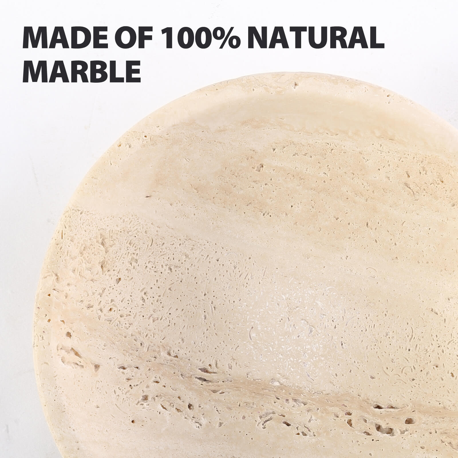 Koville Travertine Incense Holder Elegant Sturdy Durango Incense Burner