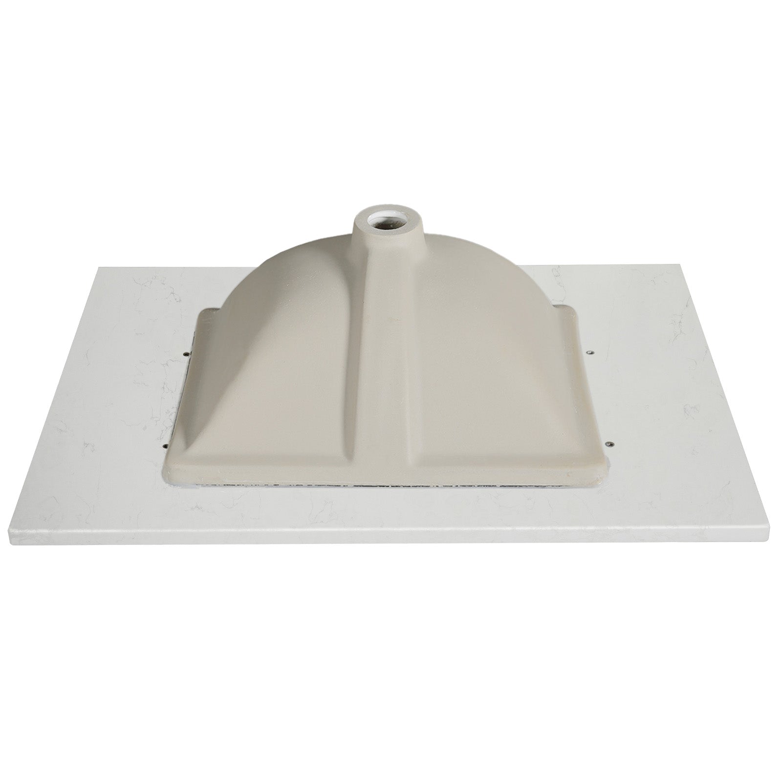 Koville Natural Stone Vanity Top in Bianco Swan(wb)