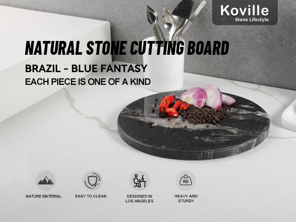 Koville round natural stone pastry board - Koville_Granite_Pastry_Board_-_round_D_280_Ocean_Fantasy_29.jpg