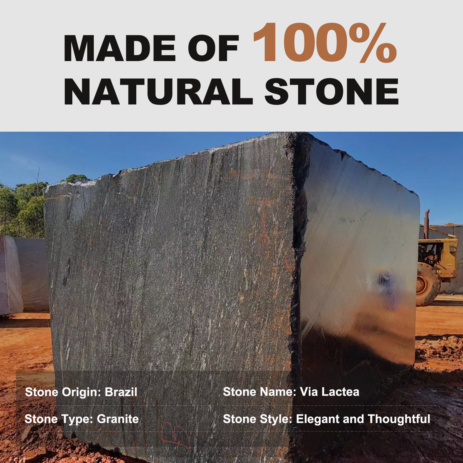 Koville round natural stone pastry board - Koville_Granite_Pastry_Board_-_round_D_280_Via_Lactea_4.png