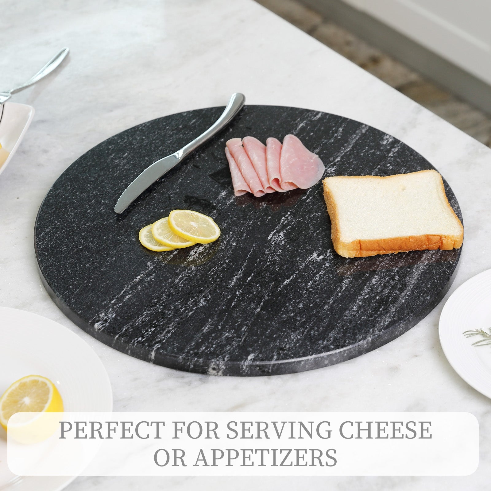 Koville round natural stone pastry board - Koville_Granite_Pastry_Board_-round_D_406_Via_Lactea_18.jpg