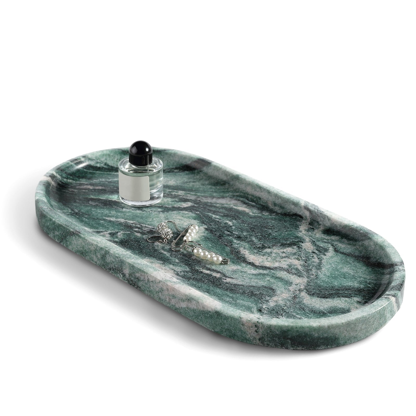 Koville natural stone runway storage tray, 305 x 152 mm