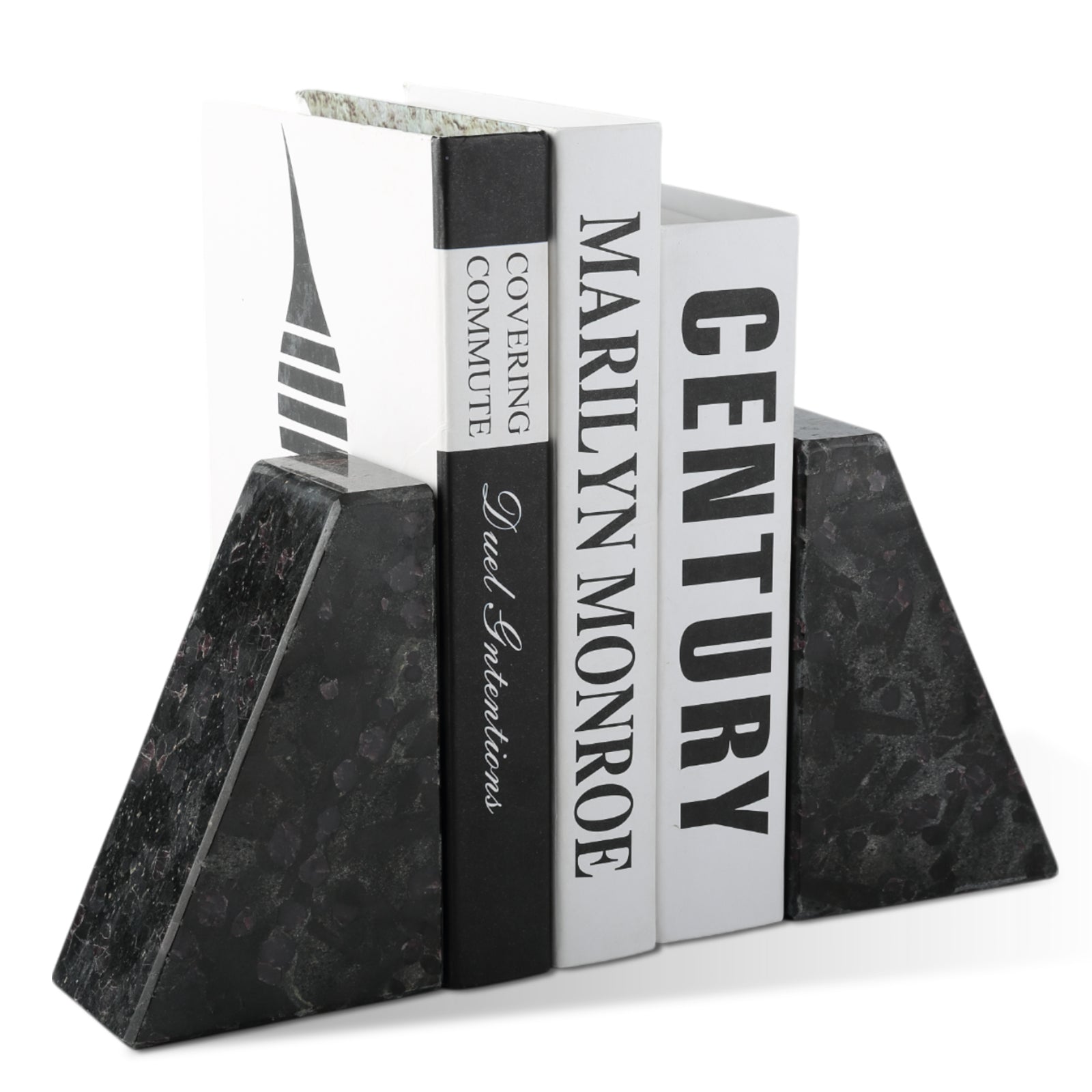 Koville Natural Stone Trapezoid Bookends in Five Sizes in natural stone, product view 68