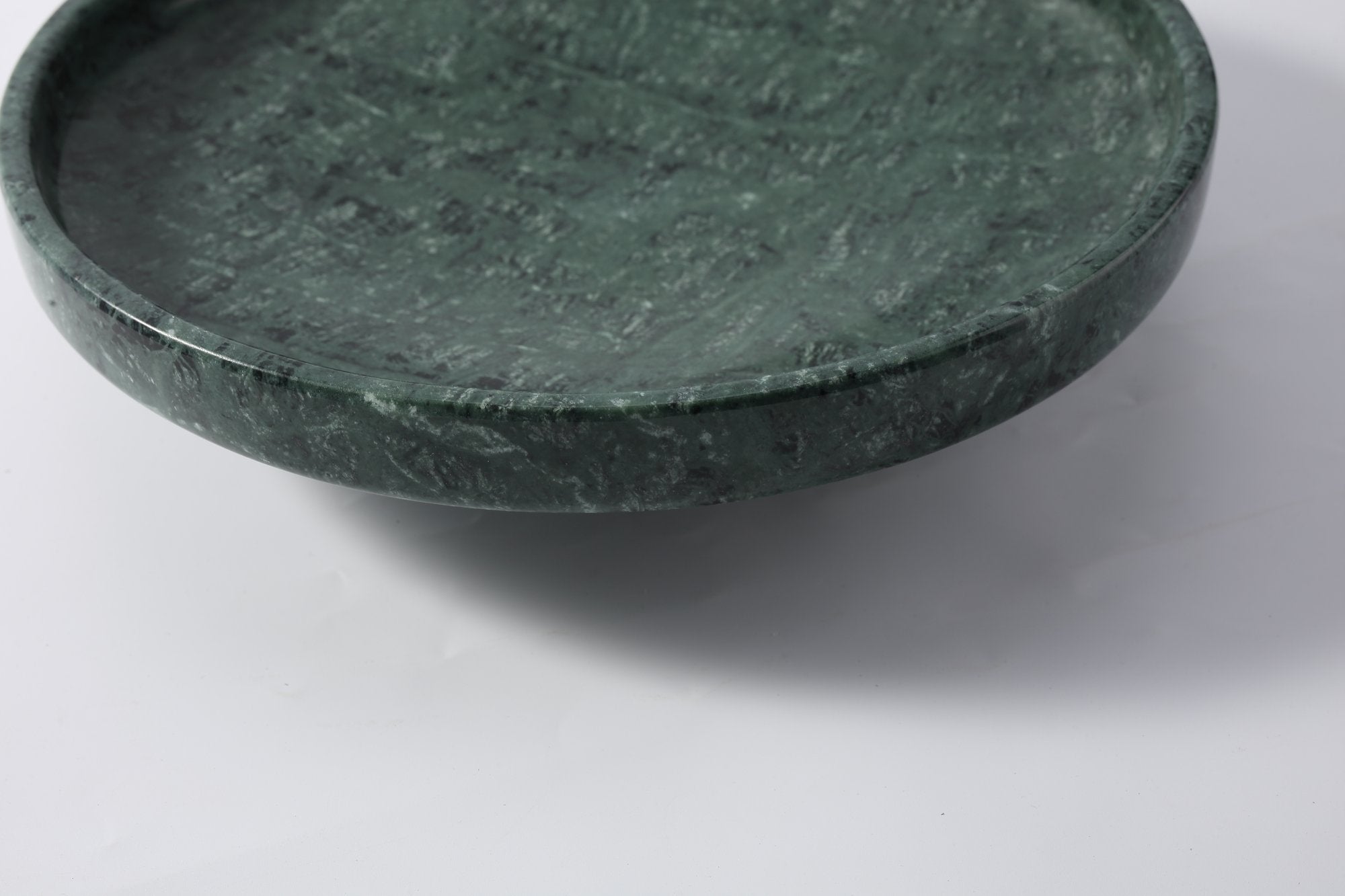 Koville Natural Stone Fruit Plates in Indian Green, product view 3