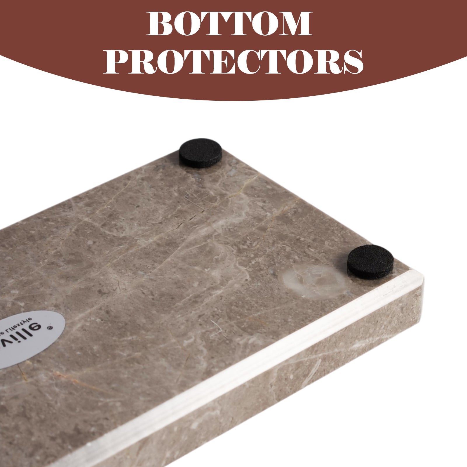 Koville Natural Stone Display Bases in Victory Grey, product view 31