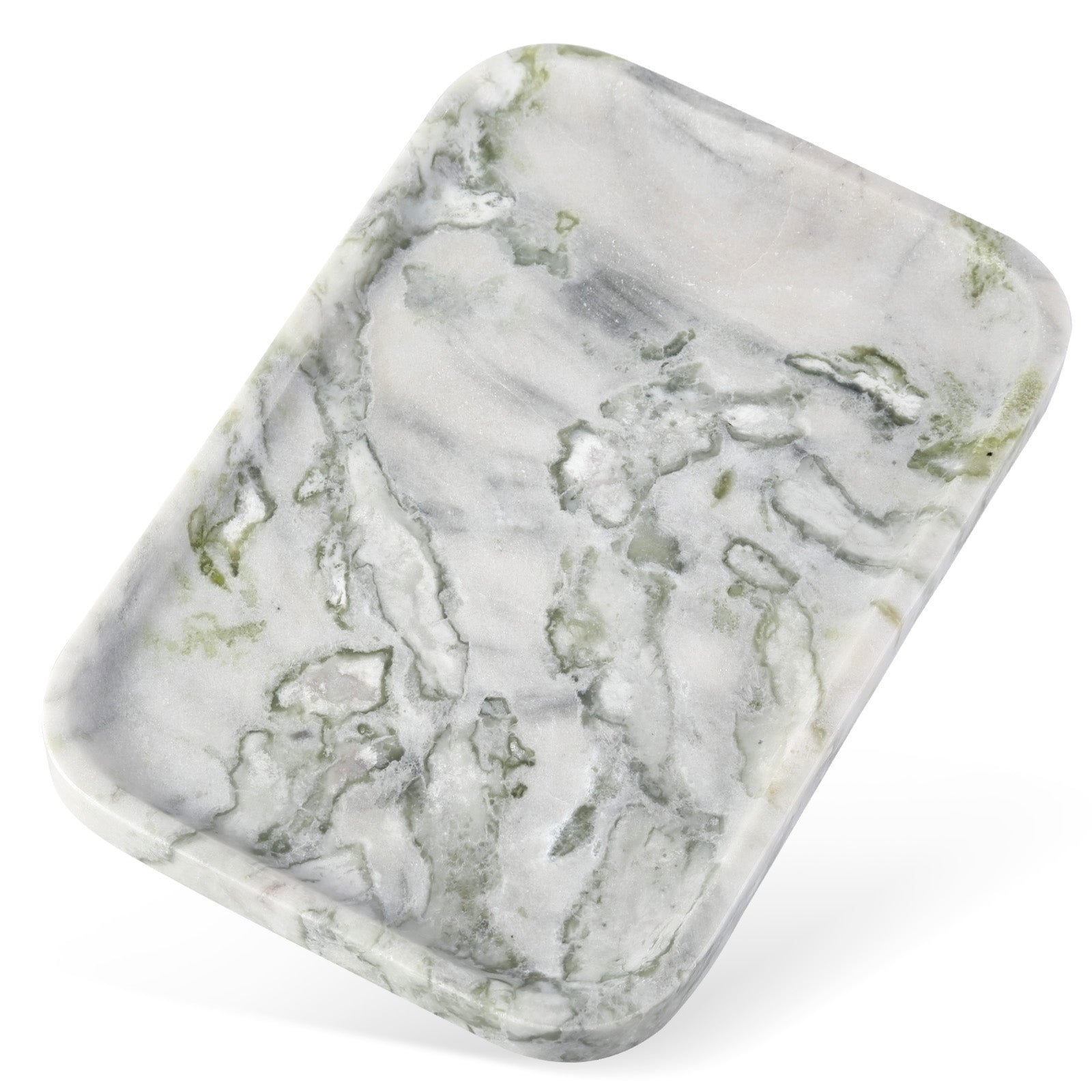 Koville Natural Stone One-Piece Square Trays in Bianco Palomino, product view 88