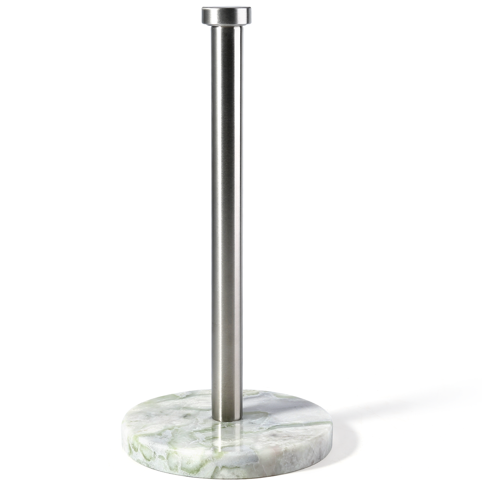 Koville gray paper towel holder in natural stone
