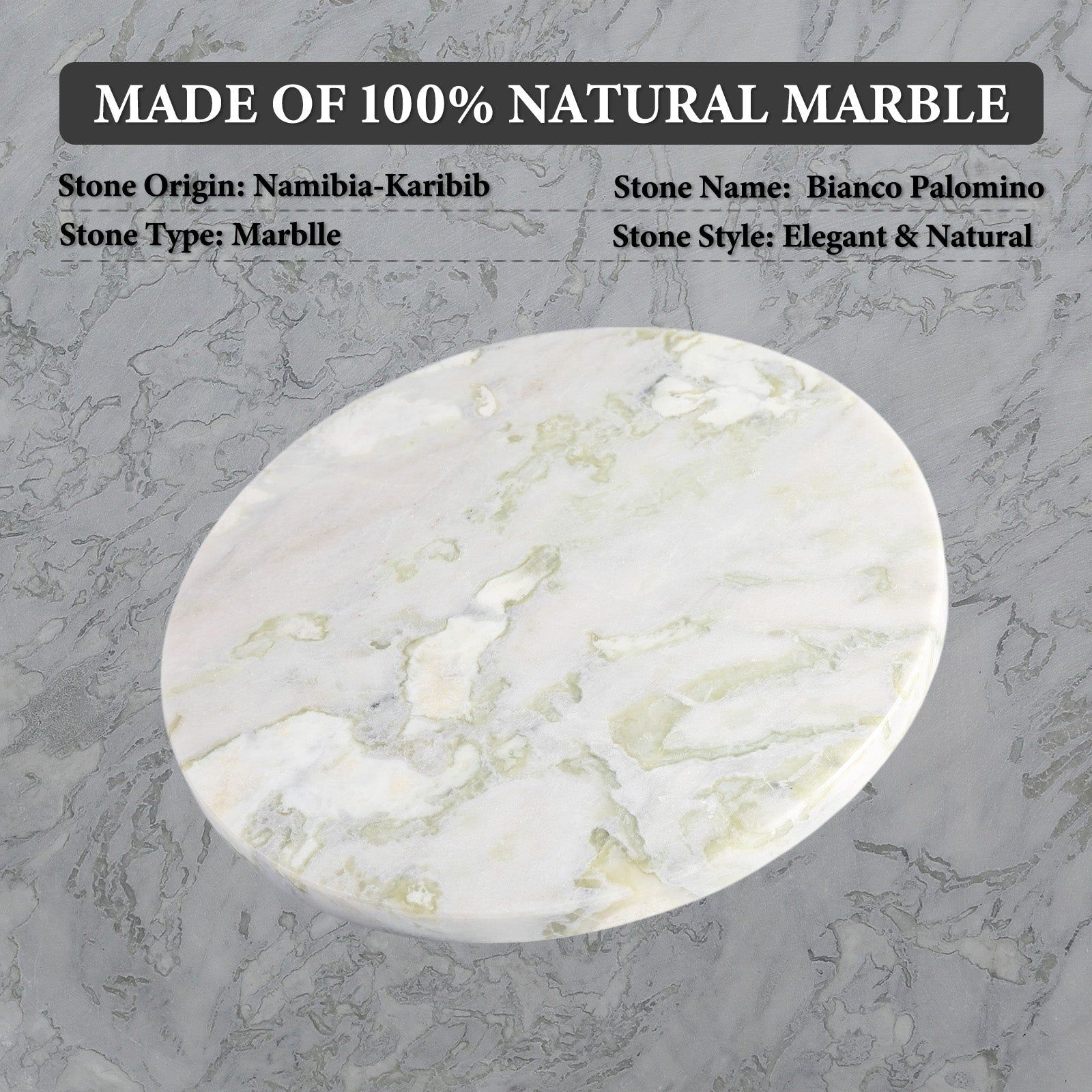 Koville round natural stone pastry board - Koville_Marble_Pastry_Board_-_round_D_280_Bianco_Palomino_4.jpg