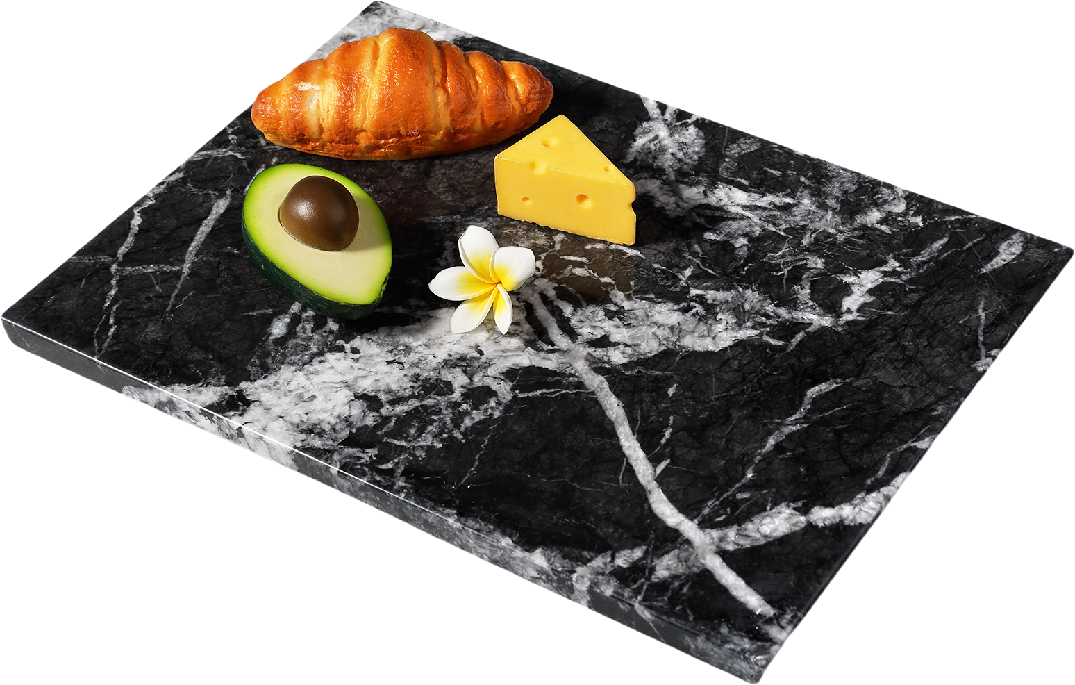 Koville natural stone pastry board in Grigio Carnico