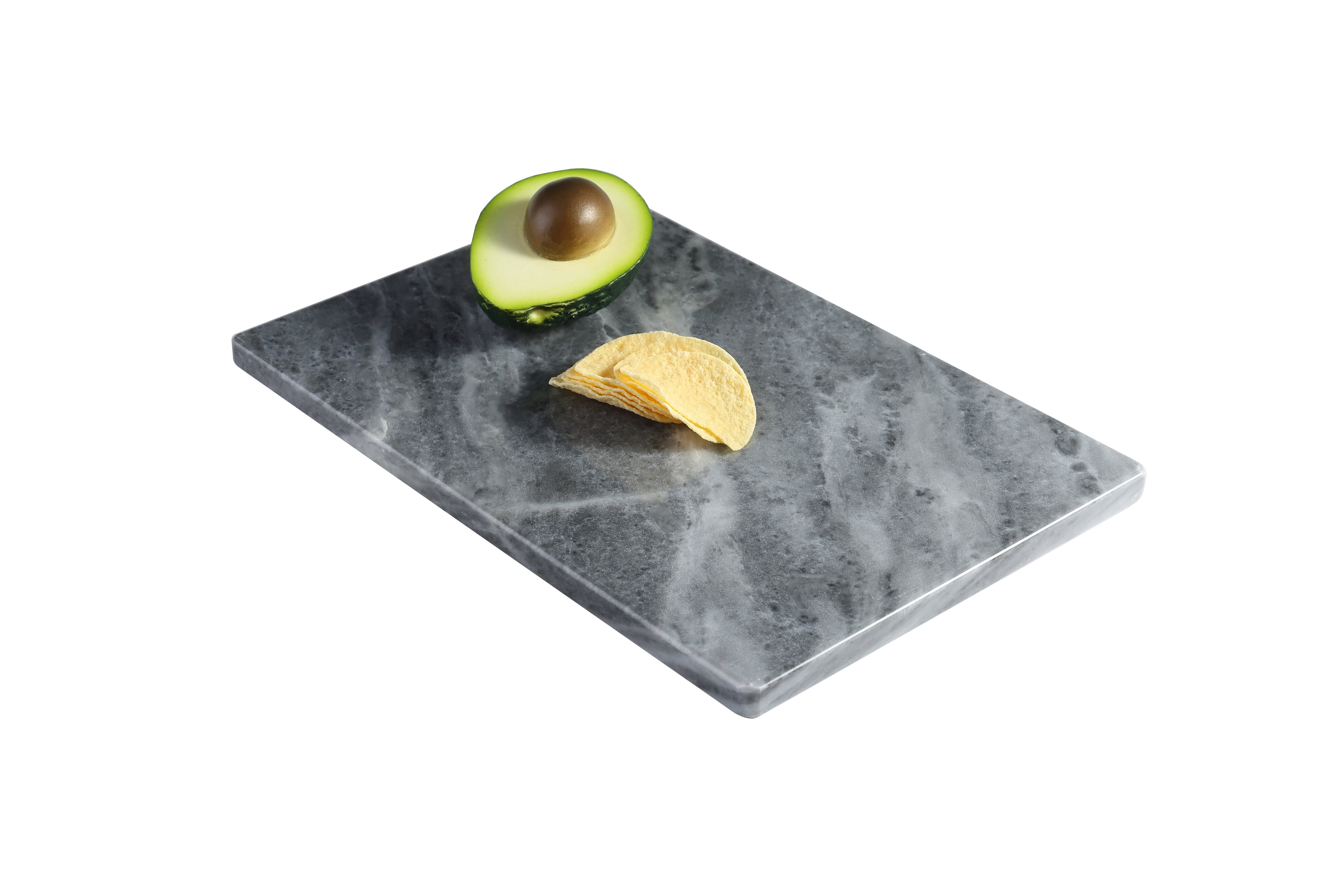 Koville natural stone pastry board in Rhino Grey
