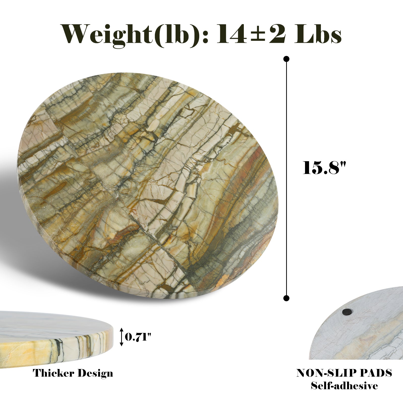 Koville round natural stone pastry board - Koville_Marble_Pastry_Board_-round_D_406_Pocahodas_9.jpg