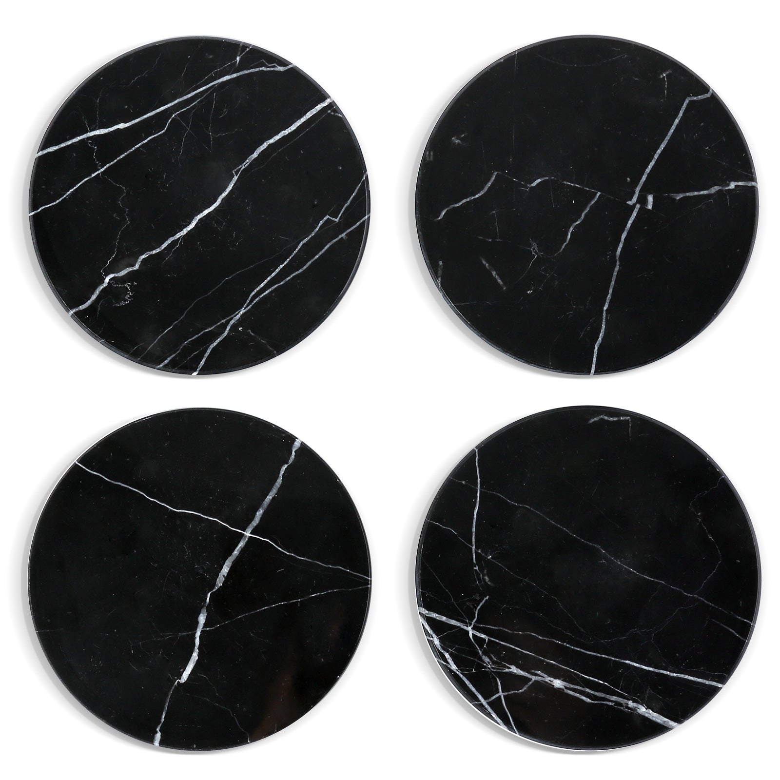 Koville Natural Stone Round Coaster Sets in natural stone, product view 28