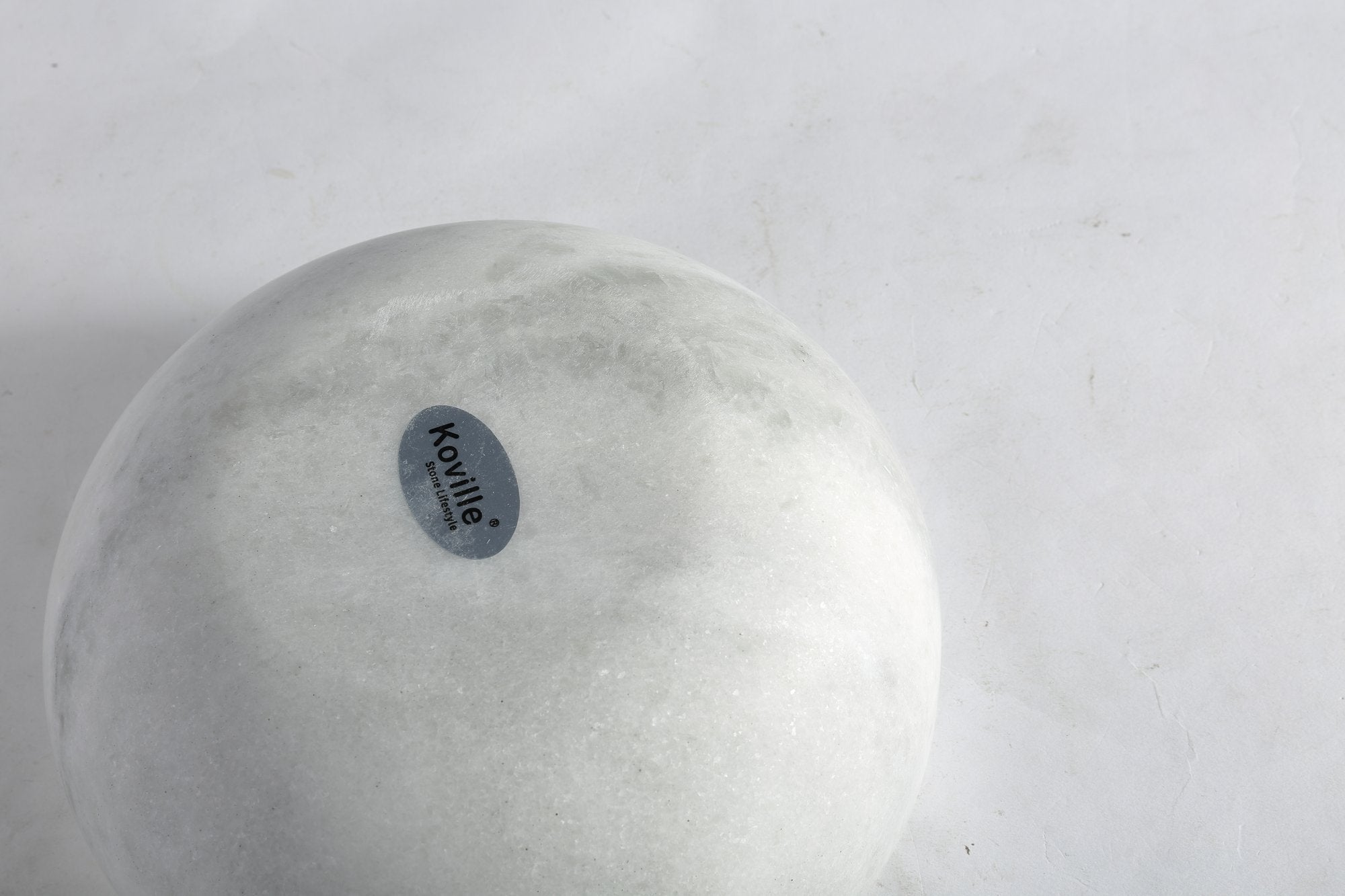 Koville honed Namib Fantasy marble mortar and pestle, D=203 mm
