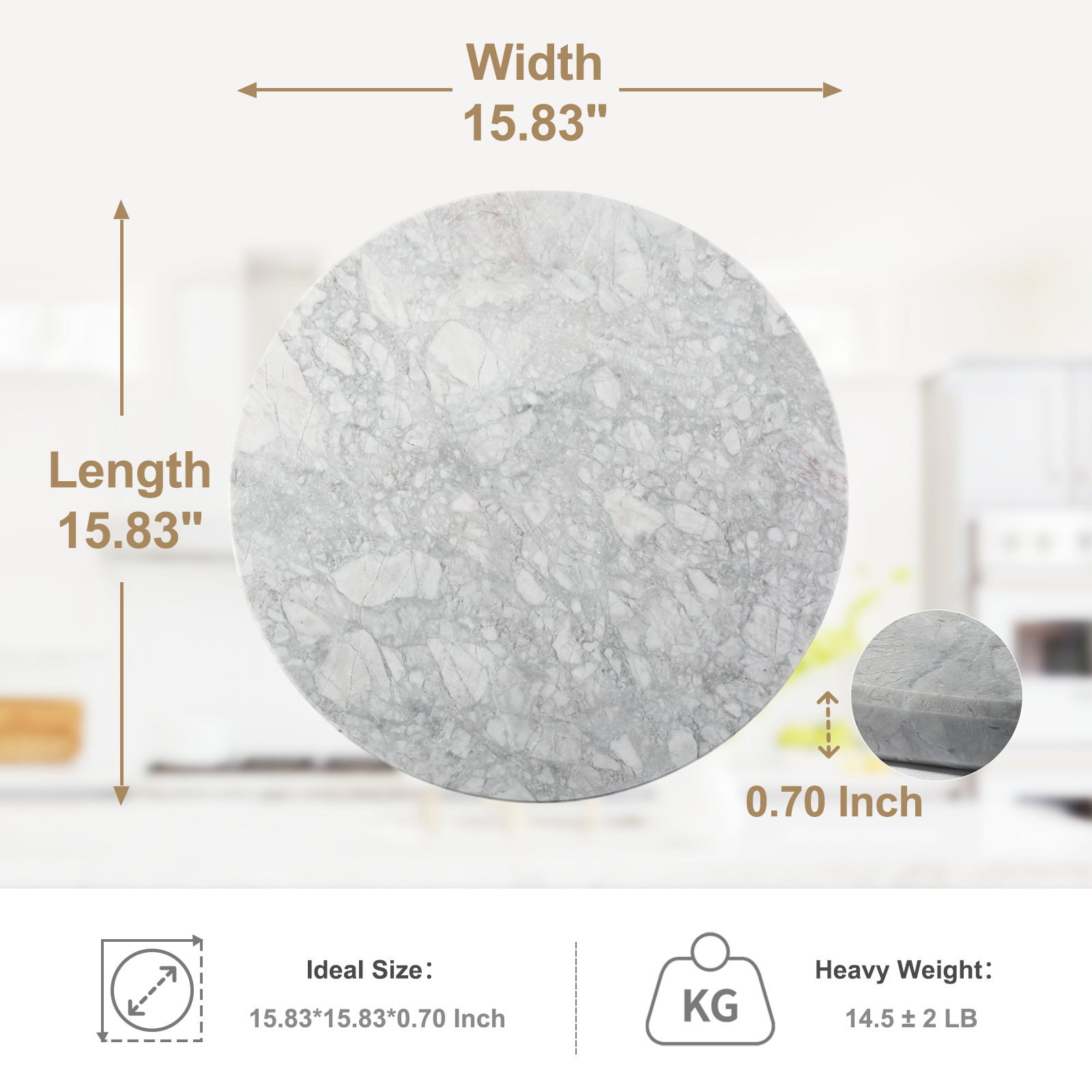 Koville round natural stone pastry board - Koville_Quartzite_Pastry_Board_-round_D_406_super_white_4.png