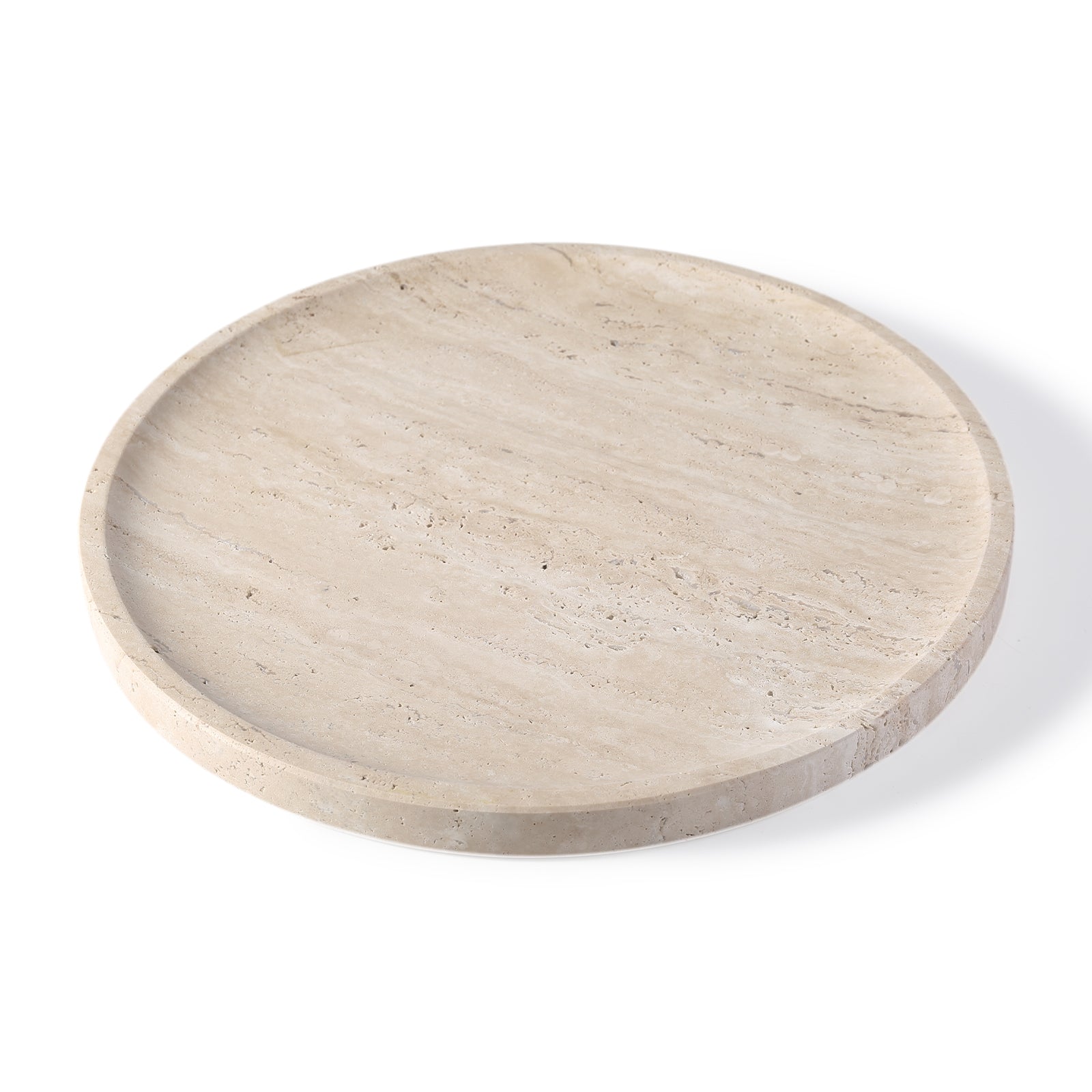 Koville round serving tray in multiple sizes for table styling