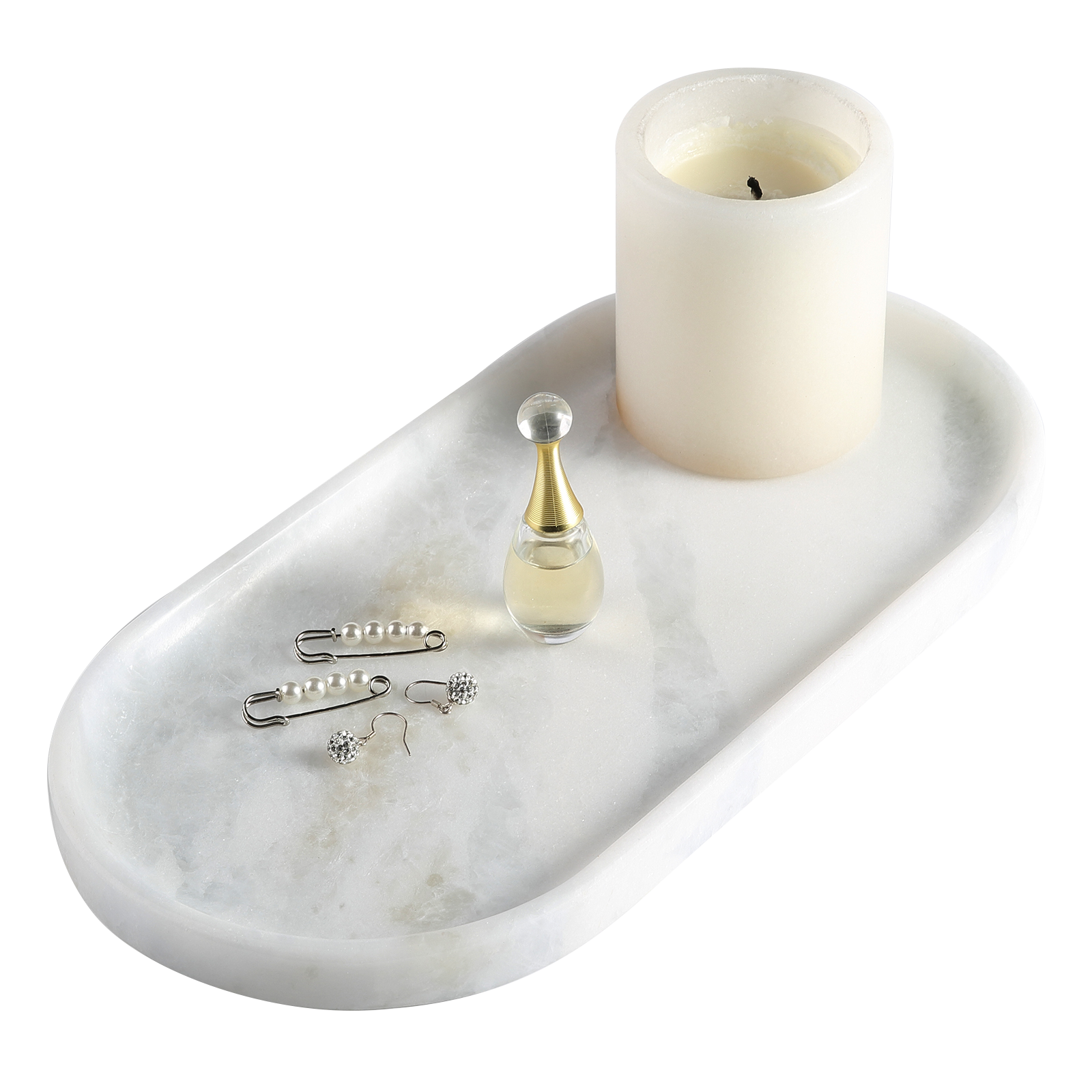 Race Track Tray - Namib Fantasy (Marble)