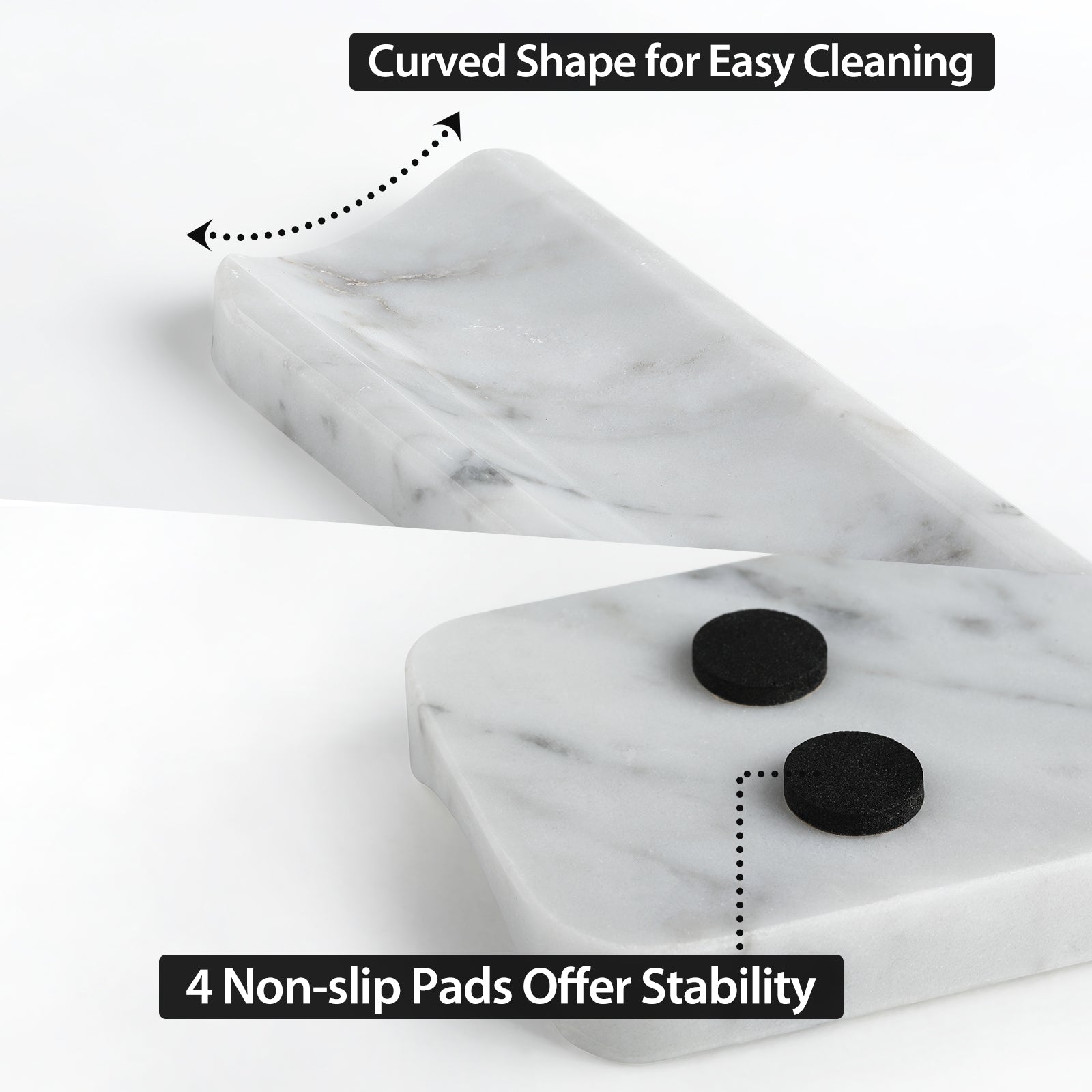Incense Holder - Marble (Bianco Carrara)