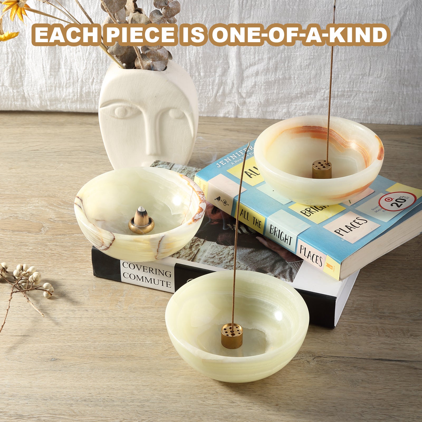 Incense Bowl - Onyx (Green)