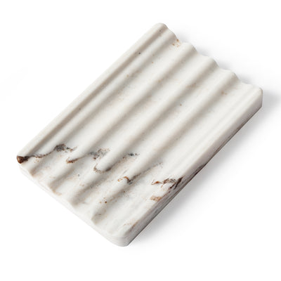 Koville Gray Soap Dish – The Balance of Stillness and Order · Natural Pattern B