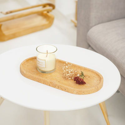 Race Track Tray - Golden