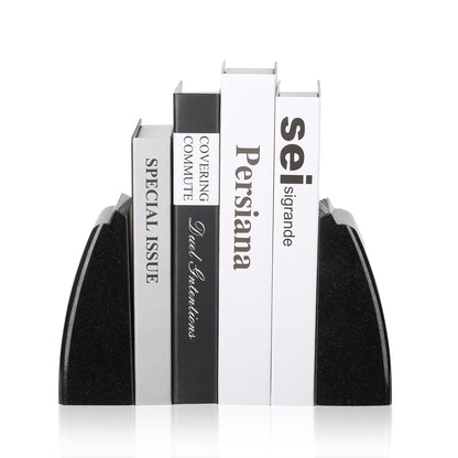 Sailboat Bookends - Granite (Zimbabwe Black)