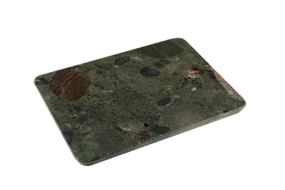 Koville Natural Granite Rectangle Pastry Board-Twister Green